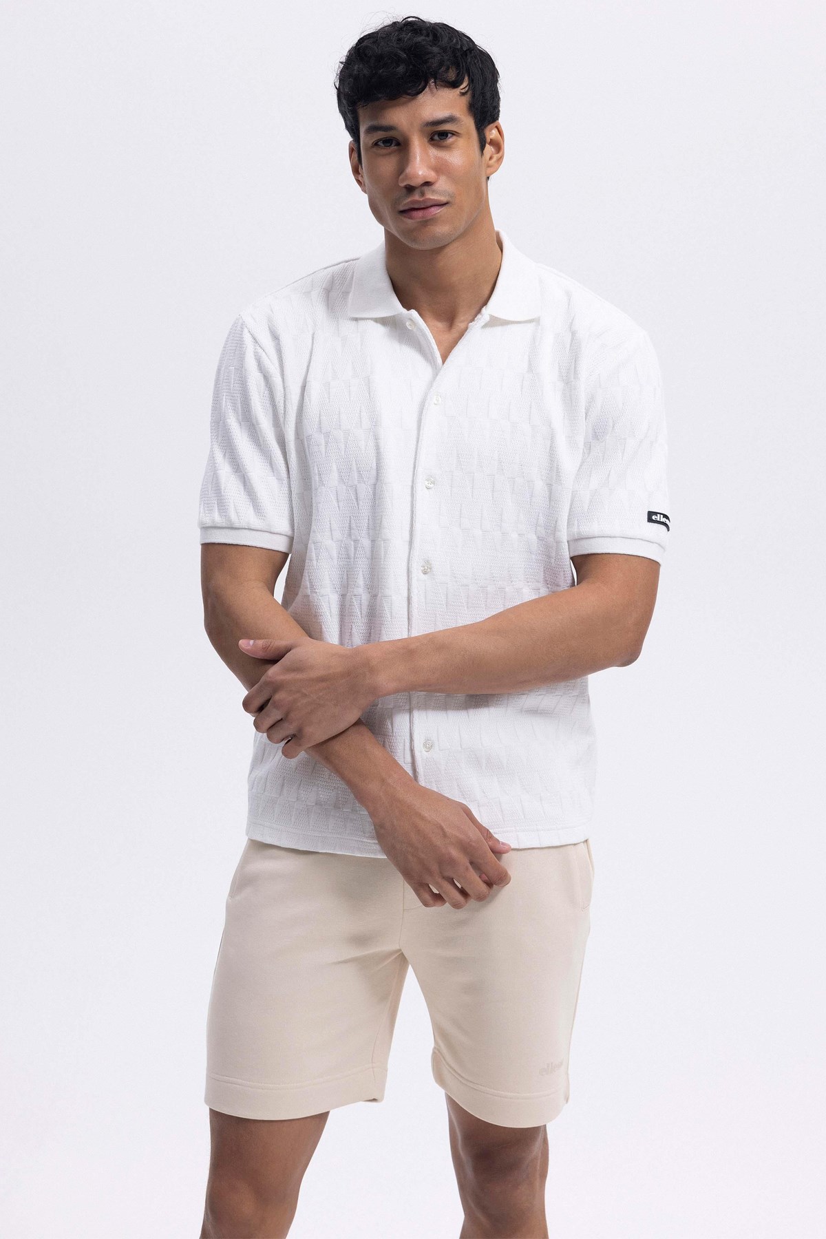 Ellesse Erkek Gömlek Em490-Of Ekru