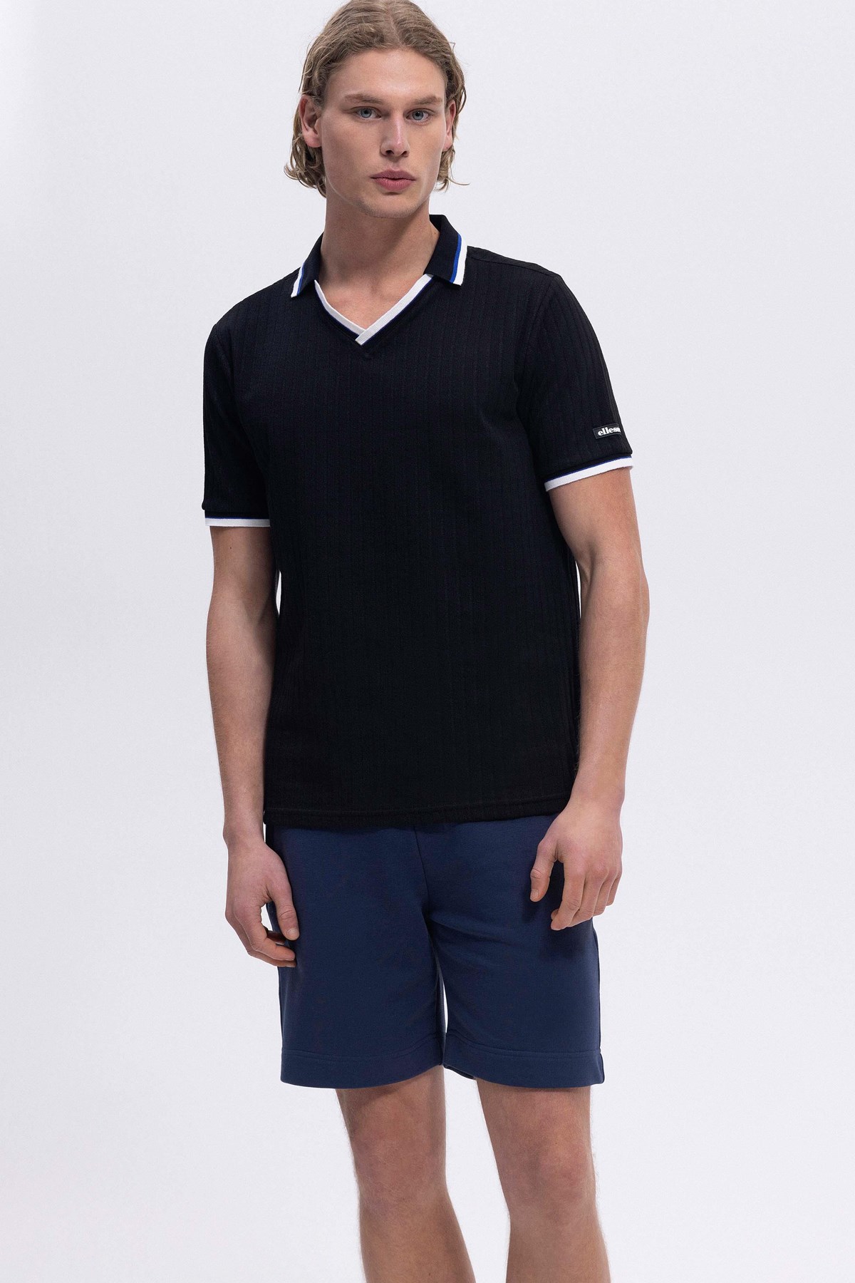 Ellesse Erkek Polo Tişört Em491-Bk Siyah