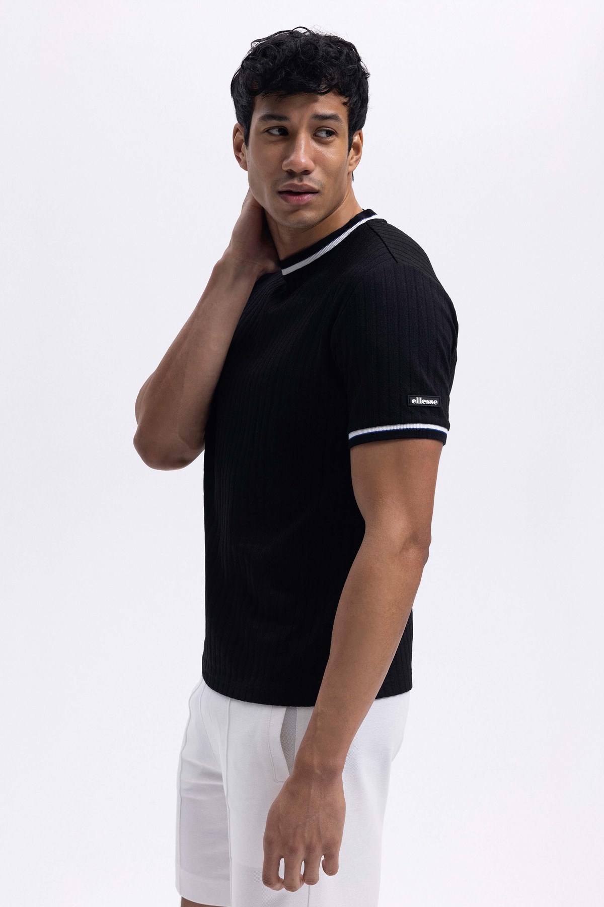 Ellesse Erkek Tişört Em492-Bk Siyah