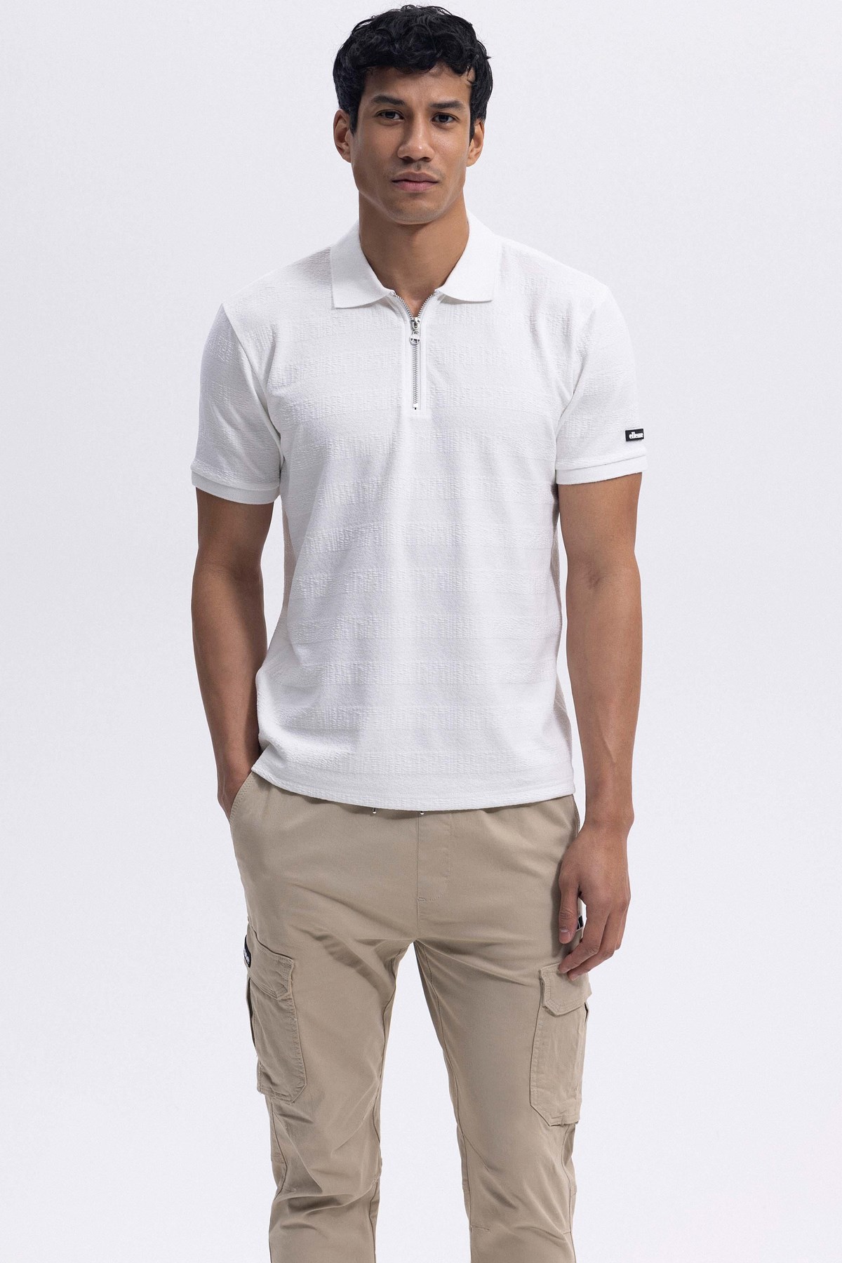 Ellesse Erkek Gömlek Em493-Of Ekru