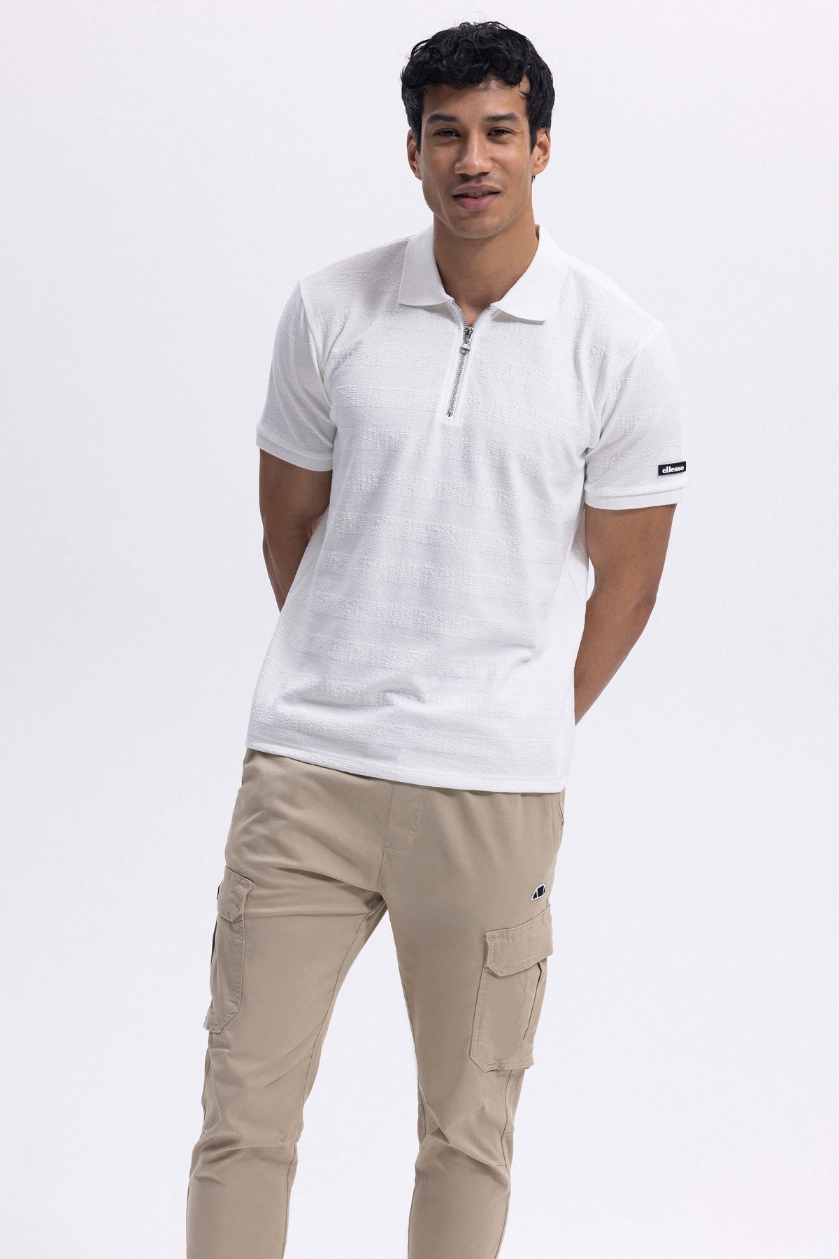 Ellesse Erkek Gömlek Em493-Of Ekru