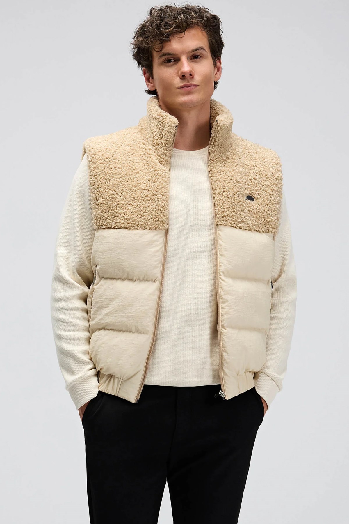Ellesse Erkek Yelek EM532-BG Bej