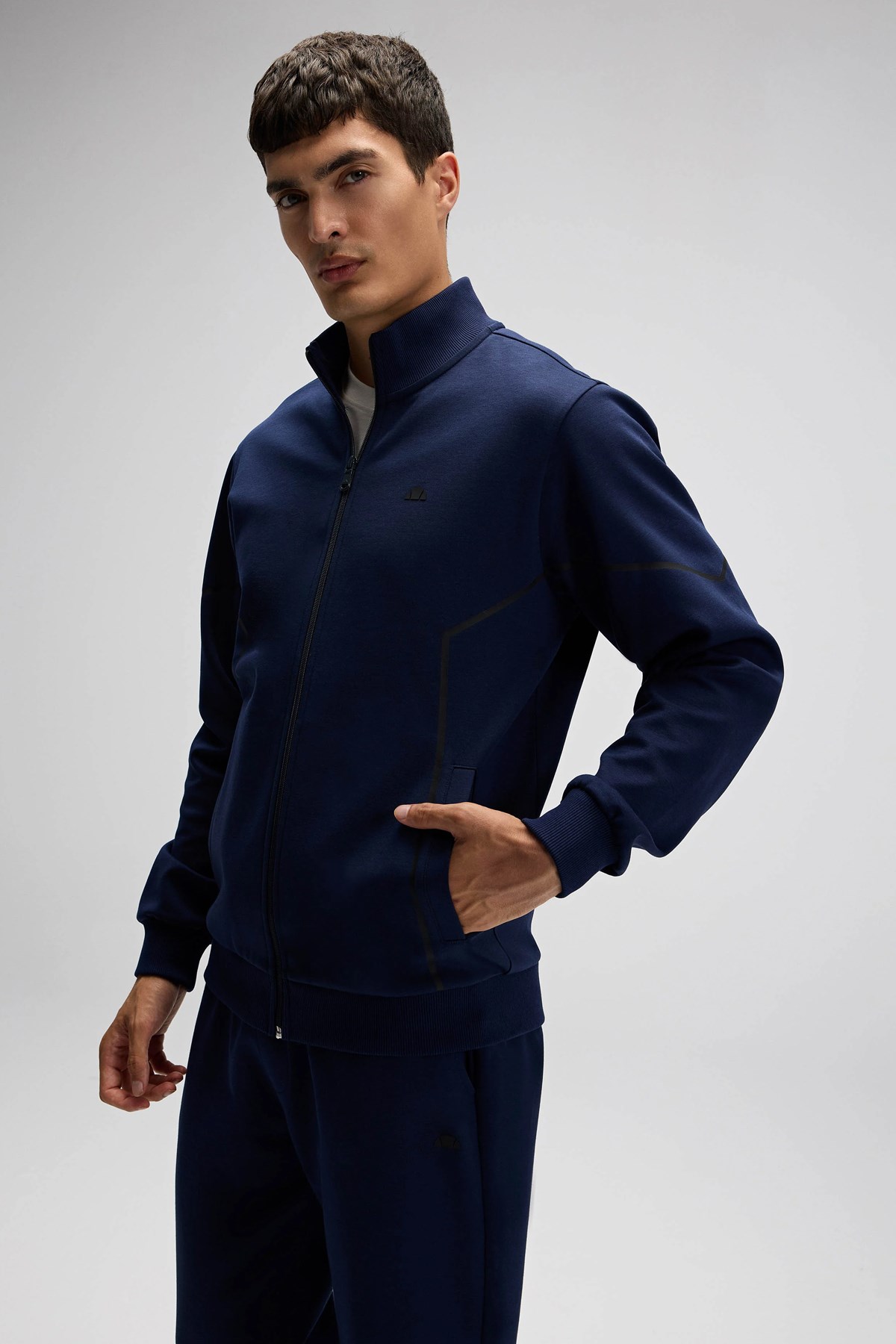 Ellesse Erkek Sweatshirt EM545-NV Lacivert