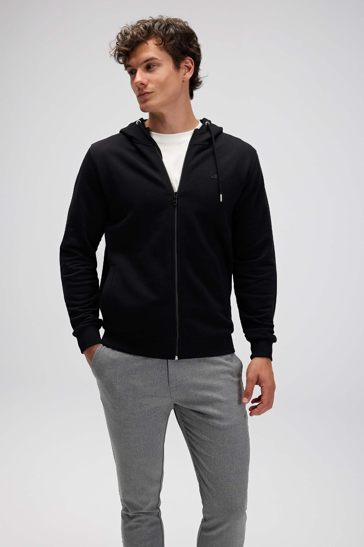 Ellesse Erkek Sweatshirt EM555-BK Siyah