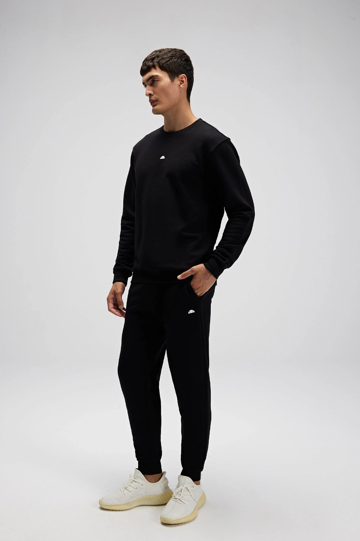 Ellesse Erkek Sweatshirt EM556-BK Siyah