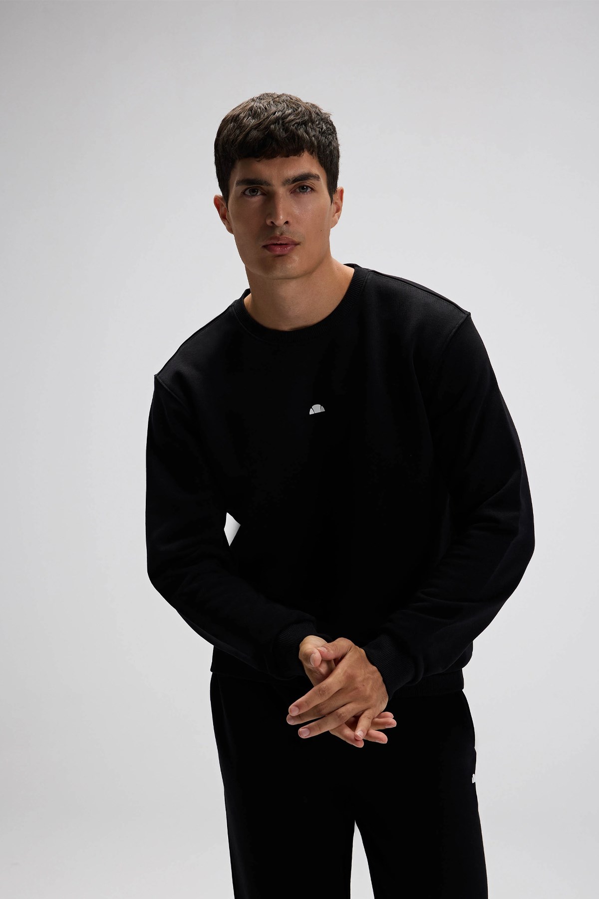Ellesse Erkek Sweatshirt EM556-BK Siyah