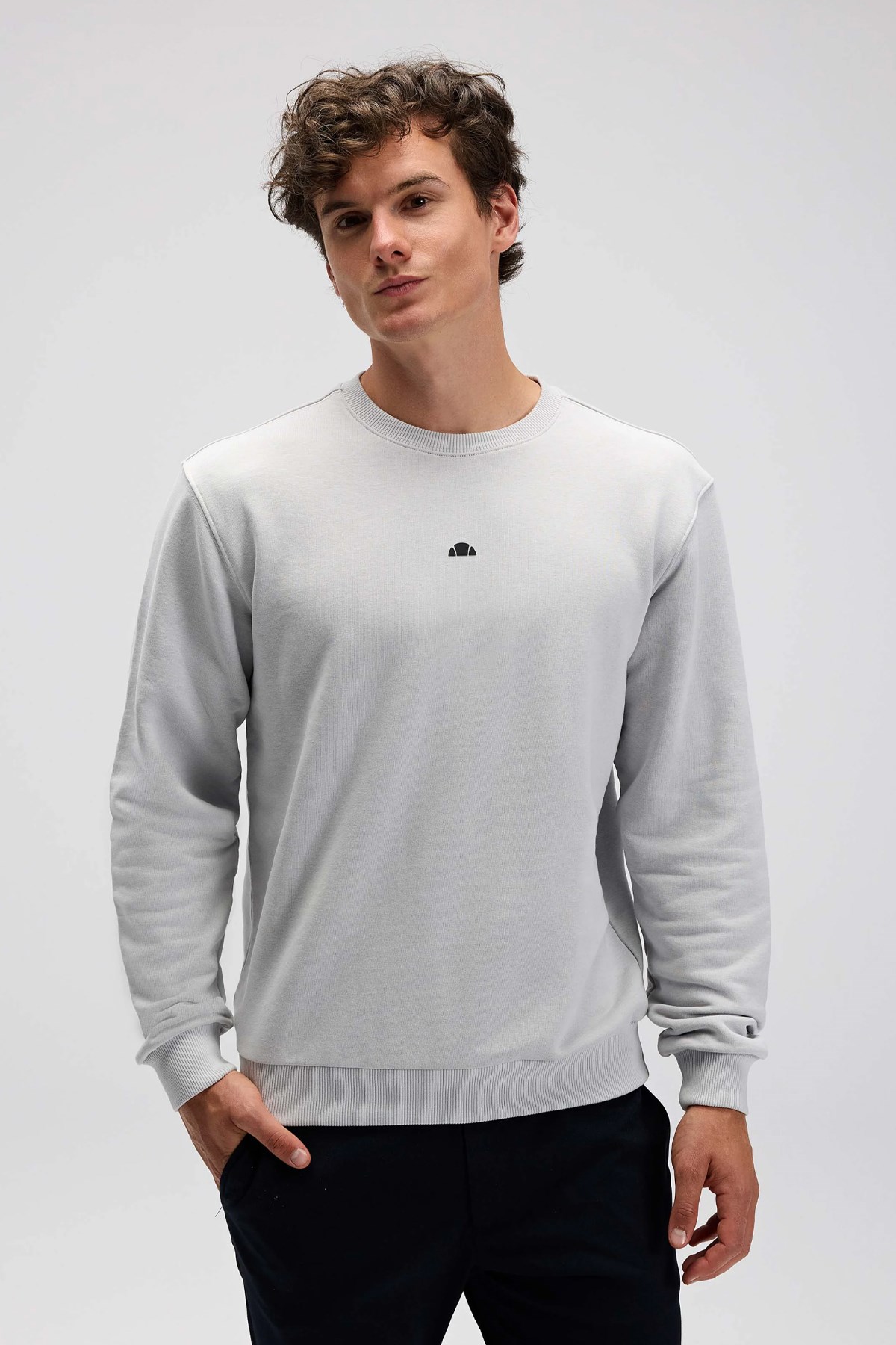 Ellesse Erkek Sweatshirt EM556-GI Gri