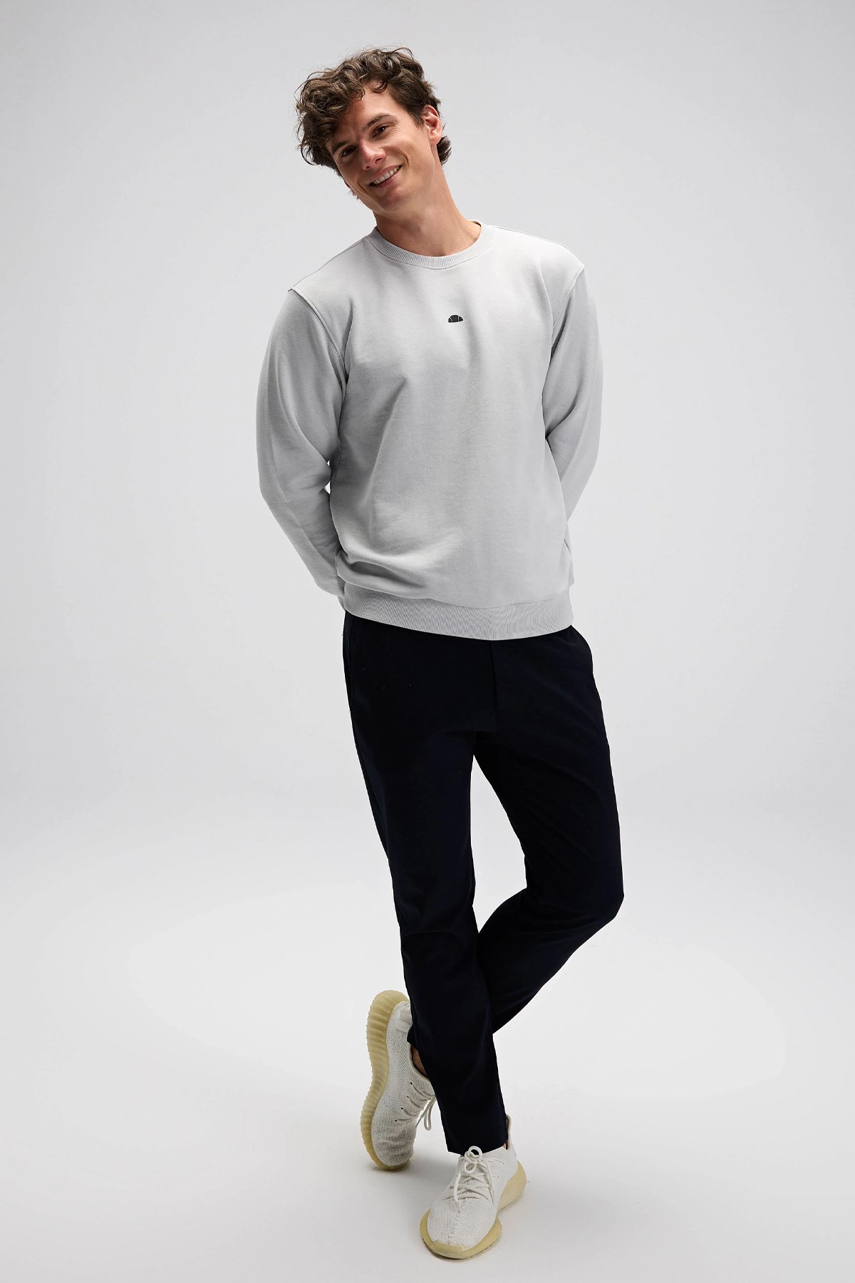 Ellesse Erkek Sweatshirt EM556-GI Gri
