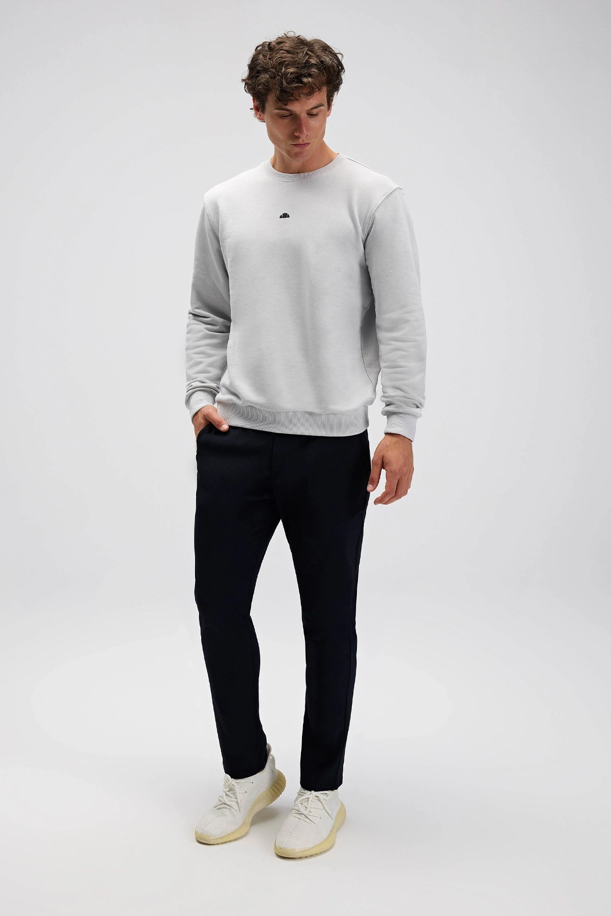 Ellesse Erkek Sweatshirt EM556-GI Gri