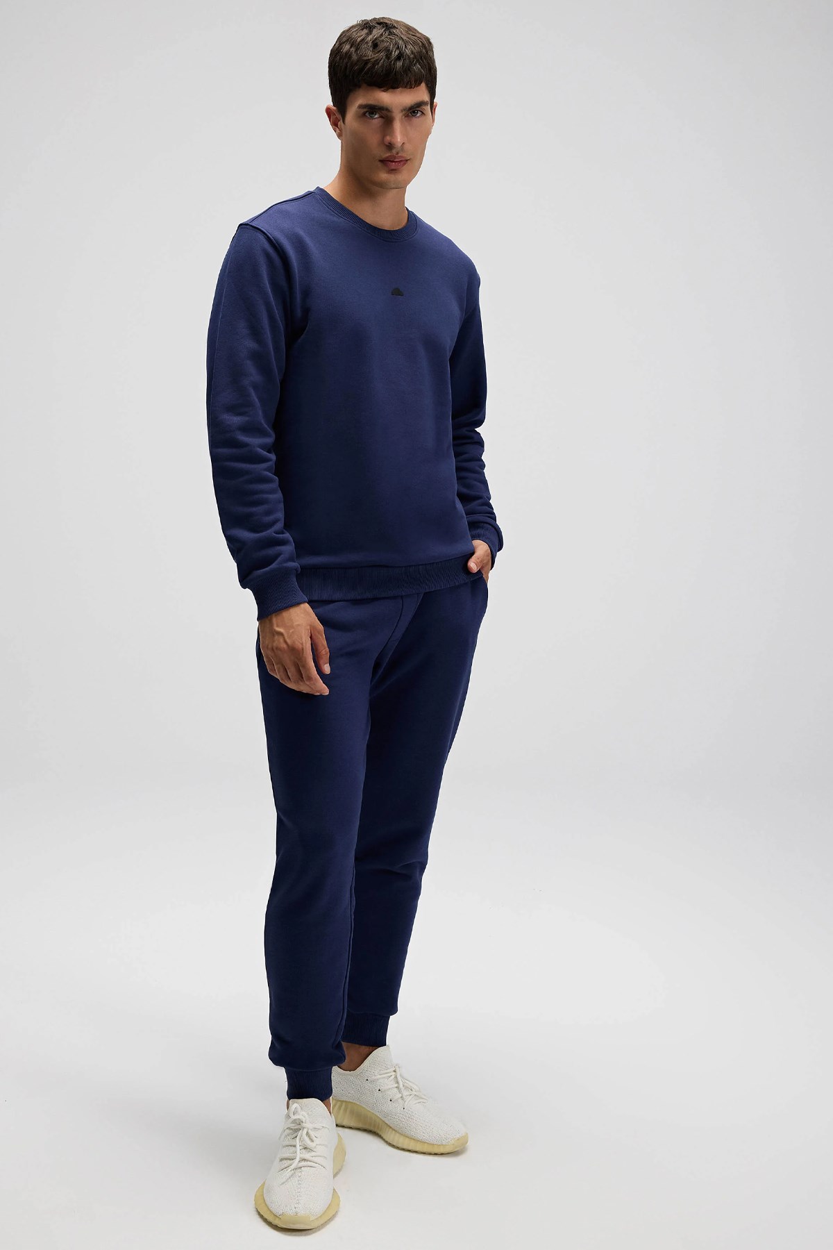 Ellesse Erkek Sweatshirt EM556-NV Lacivert