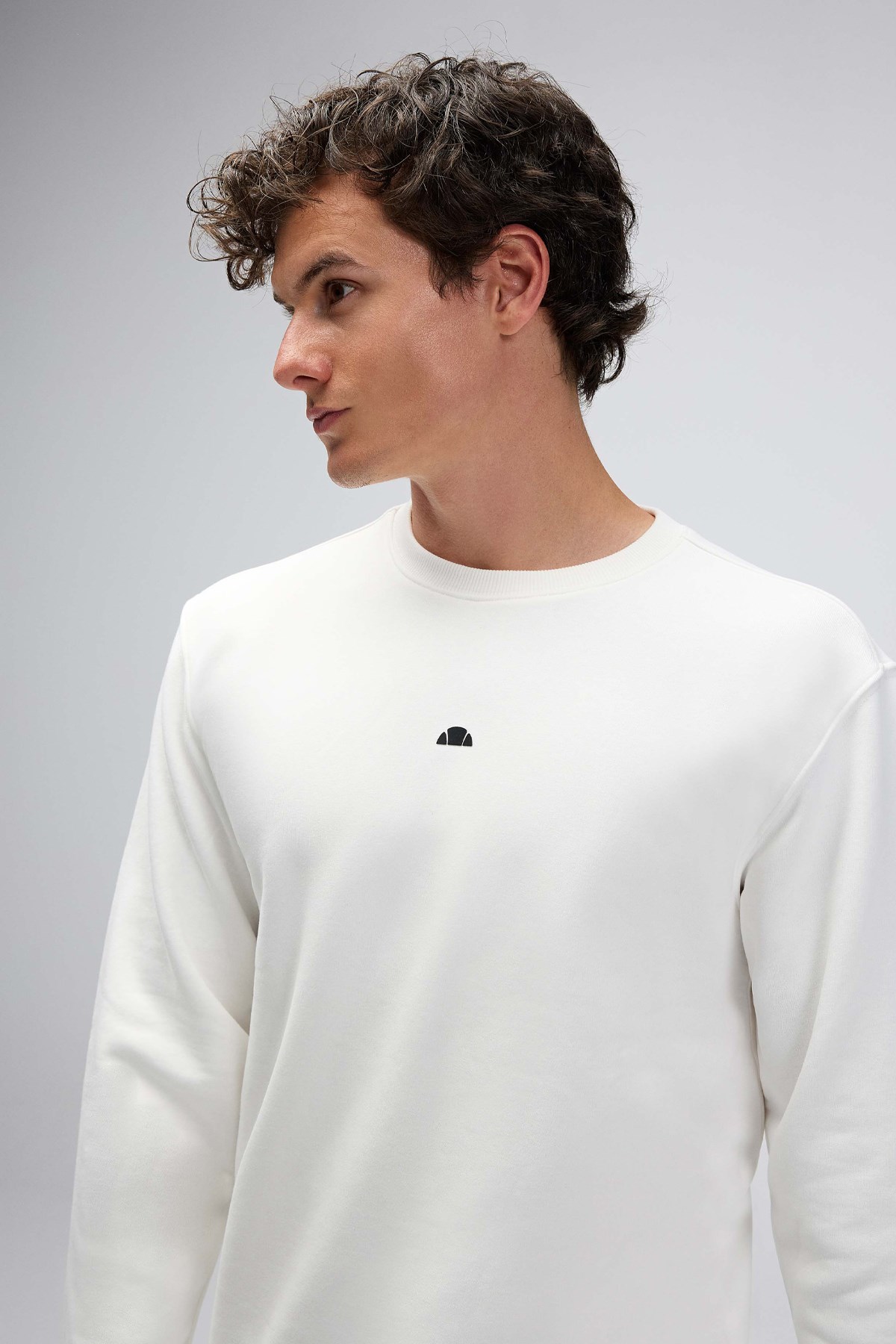 Ellesse Erkek Sweatshirt EM556-OF Beyaz
