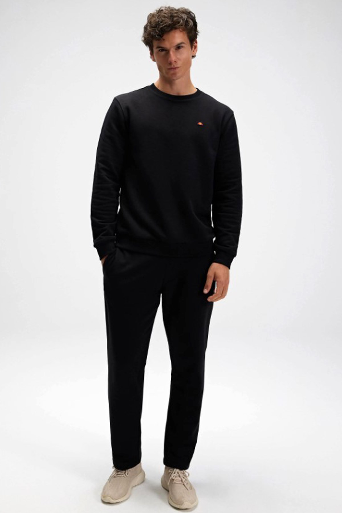 Ellesse Erkek Sweatshirt EM579-BK Siyah