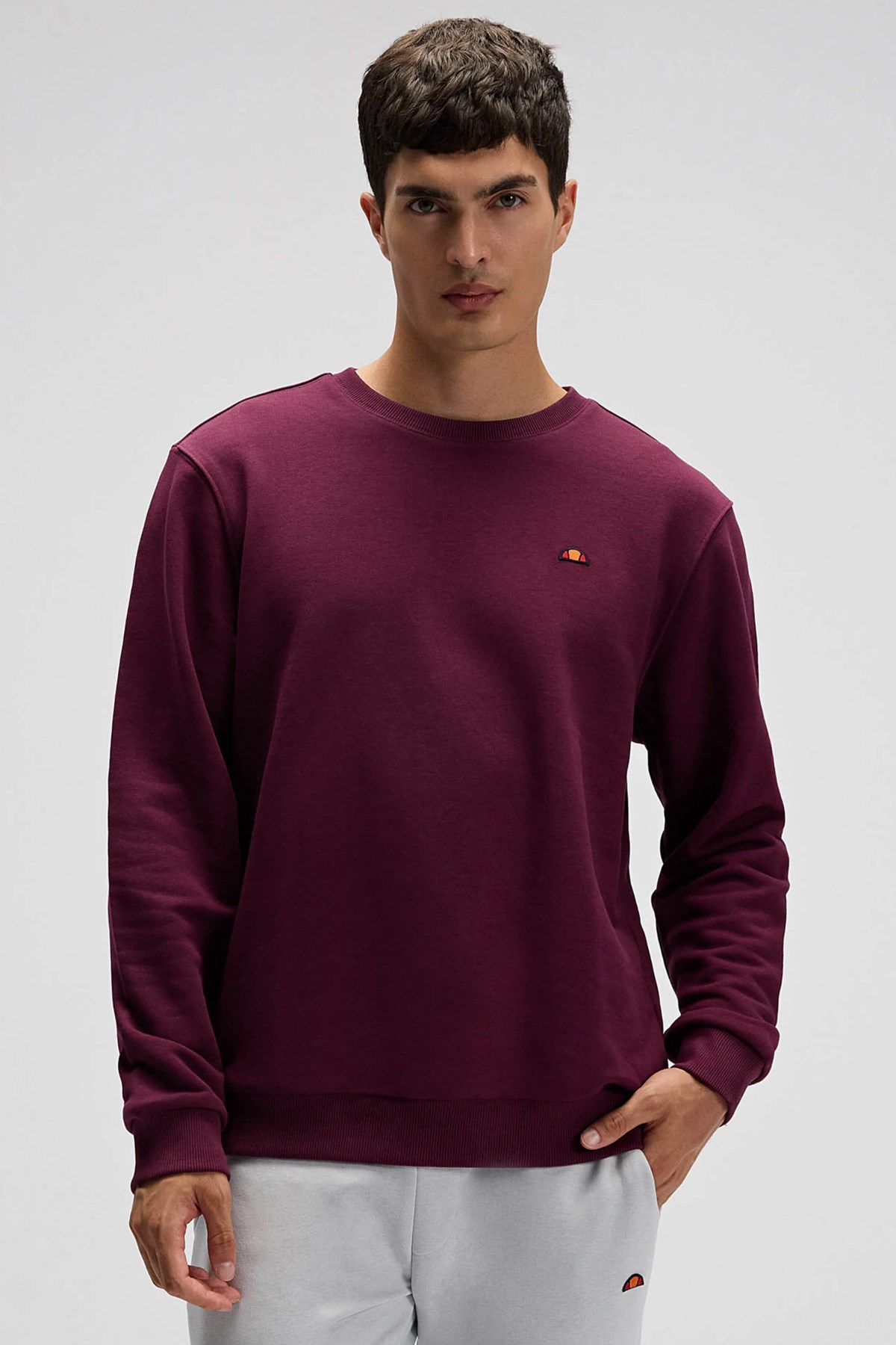 Ellesse Erkek Sweatshirt EM579-BRD Bordo