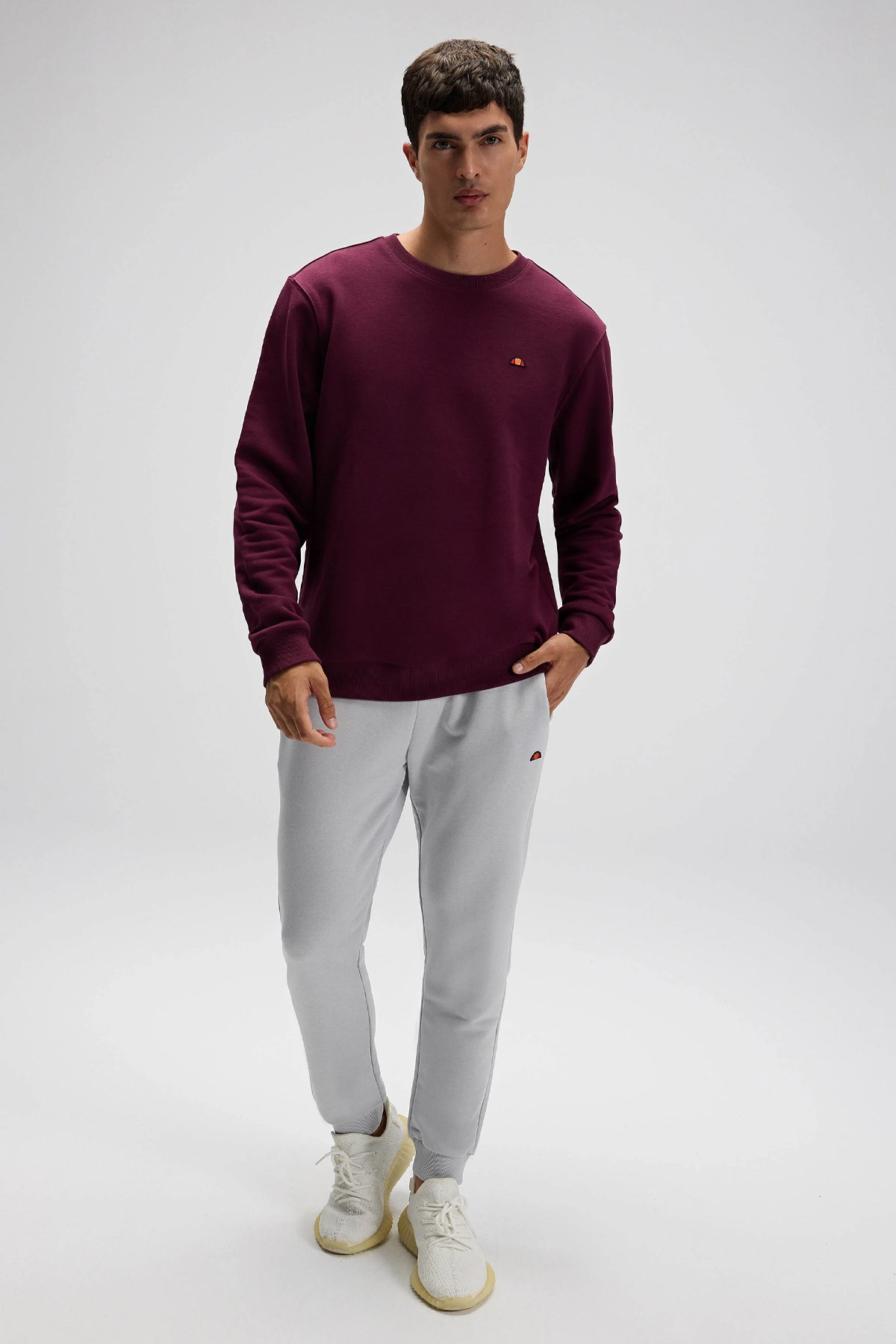 Ellesse Erkek Sweatshirt EM579-BRD Bordo