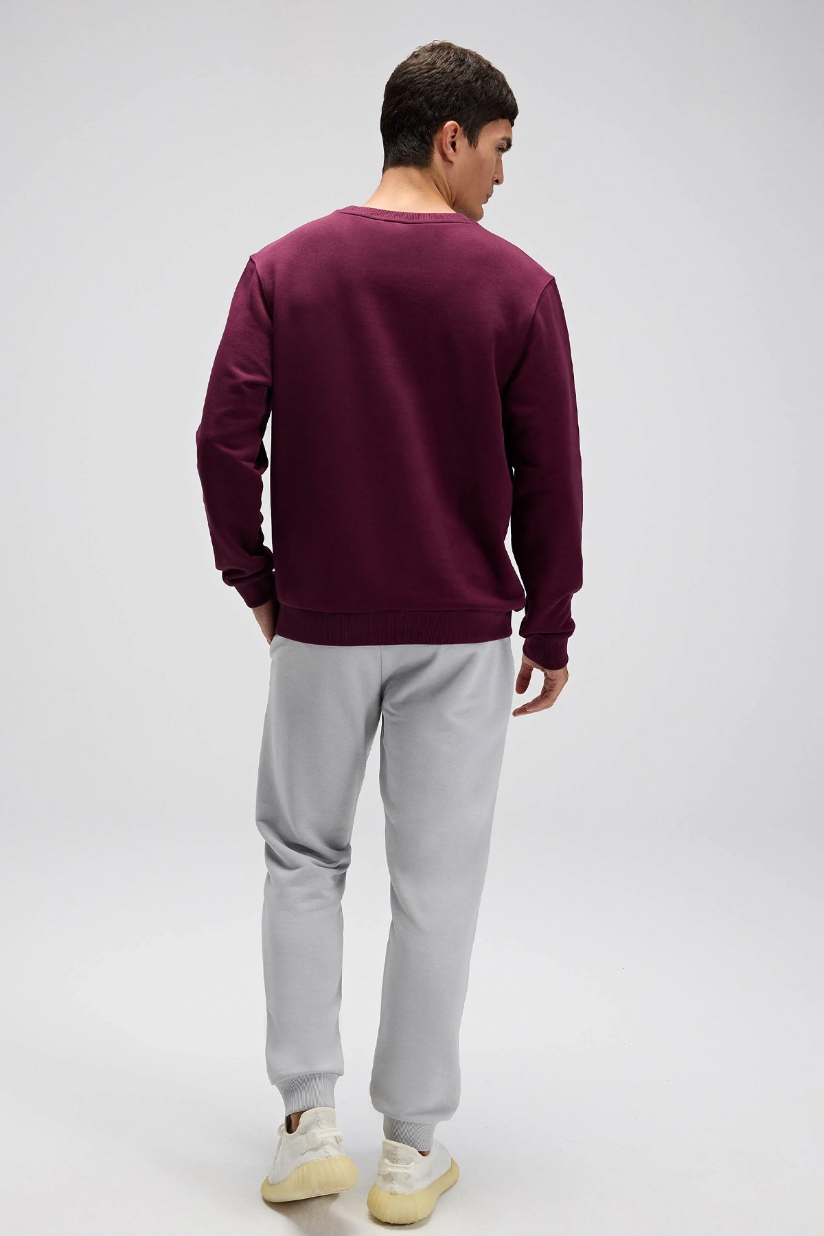 Ellesse Erkek Sweatshirt EM579-BRD Bordo