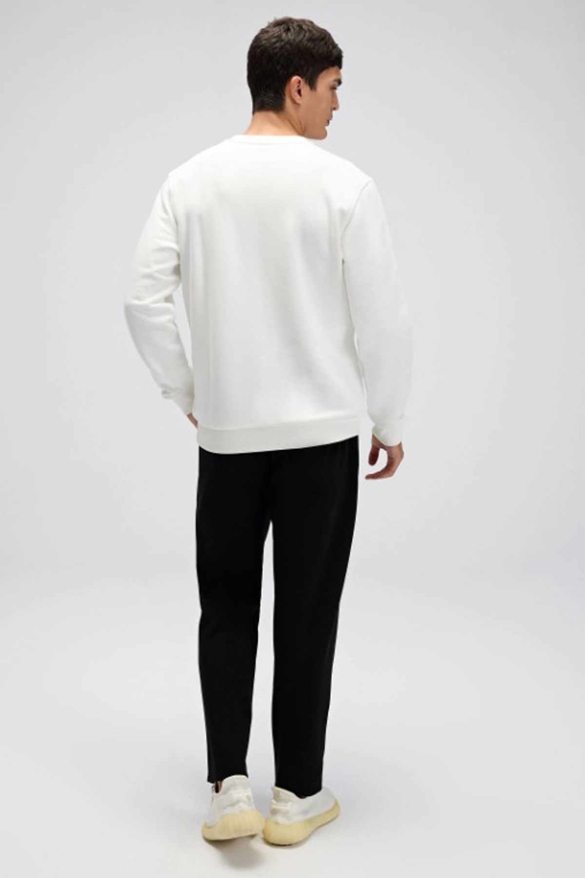 Ellesse Erkek Sweatshirt EM579-OF Beyaz