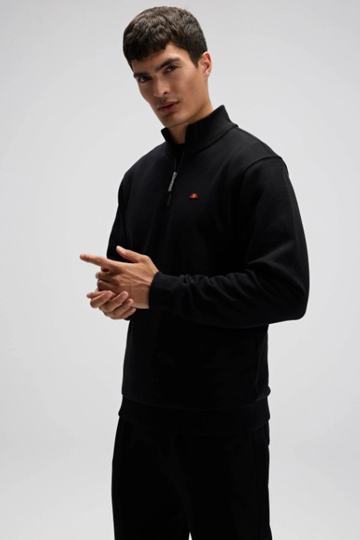 Ellesse Erkek Sweatshirt EM580-BK Siyah