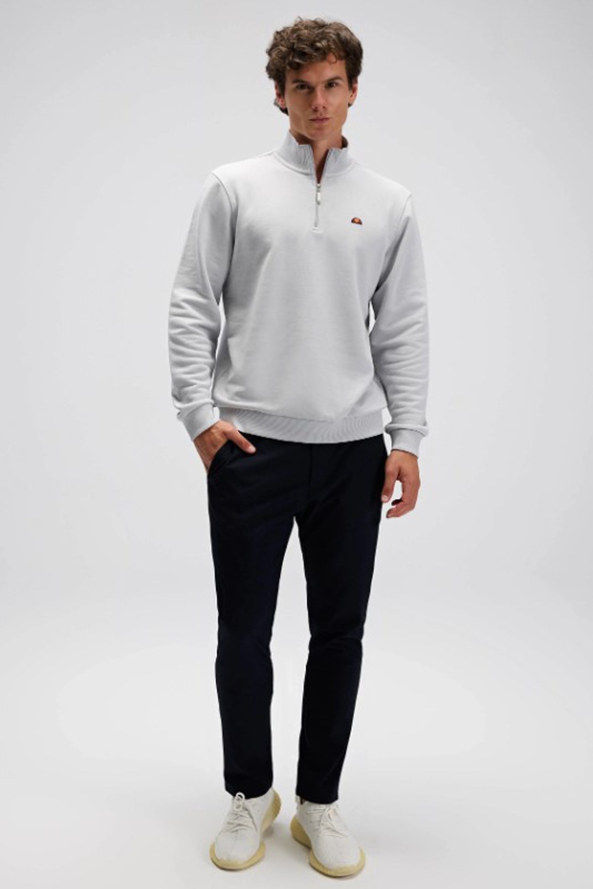 Ellesse Erkek Sweatshirt EM580-GI Gri