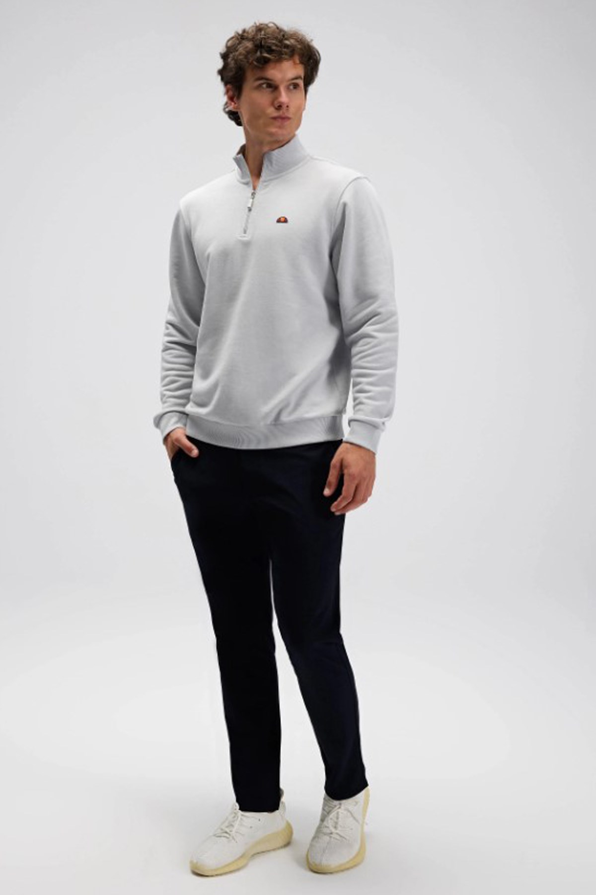 Ellesse Erkek Sweatshirt EM580-GI Gri
