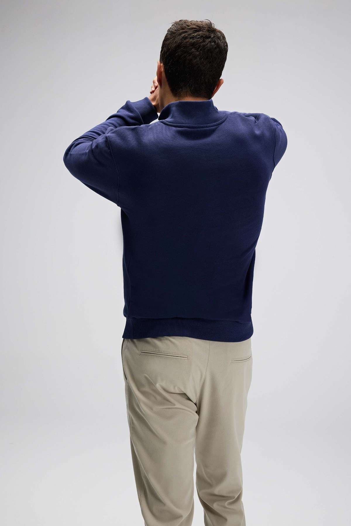 Ellesse Erkek Sweatshirt EM580-NV Lacivert