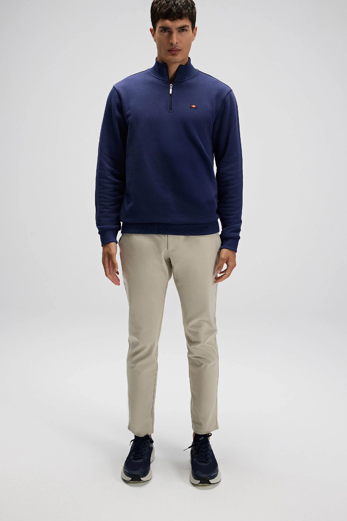 Ellesse Erkek Sweatshirt EM580-NV Lacivert