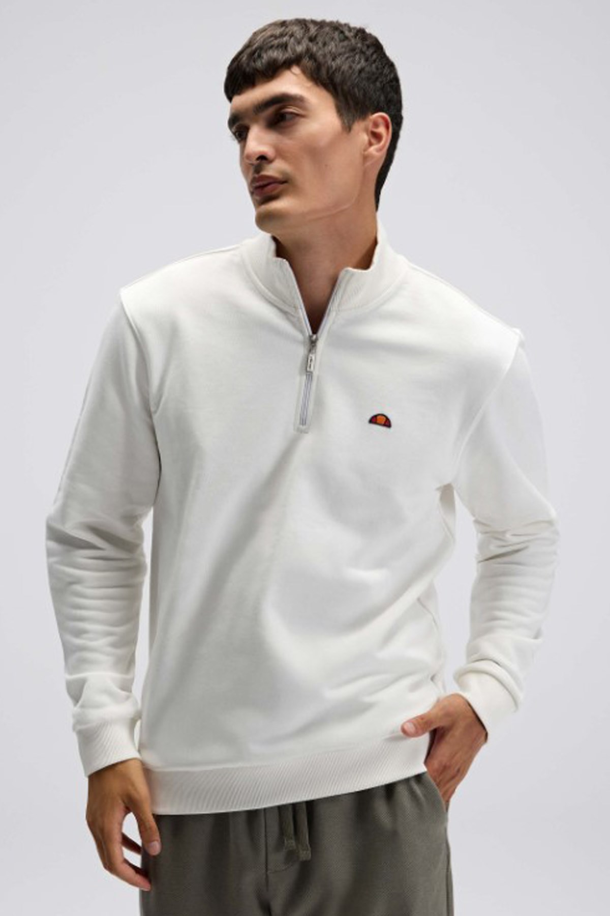 Ellesse Erkek Sweatshirt EM580-OF Beyaz