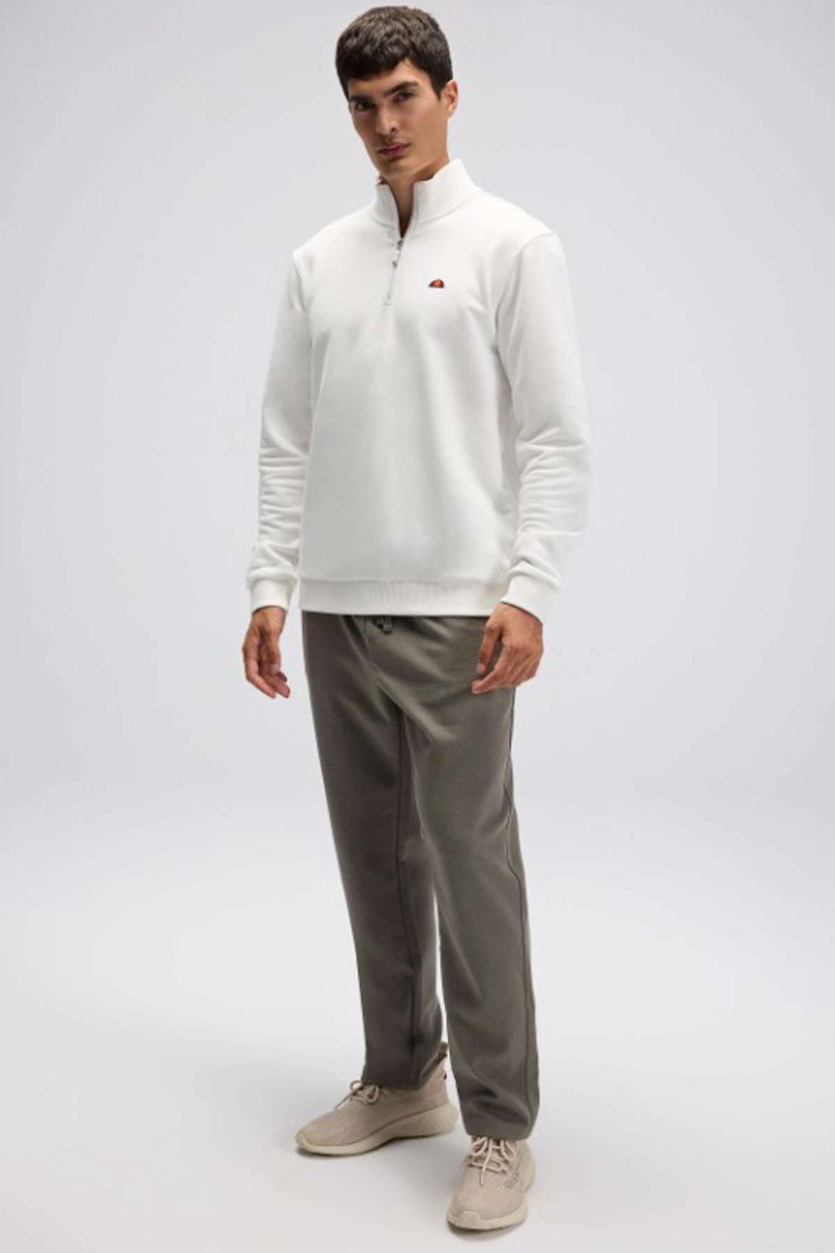 Ellesse Erkek Sweatshirt EM580-OF Beyaz