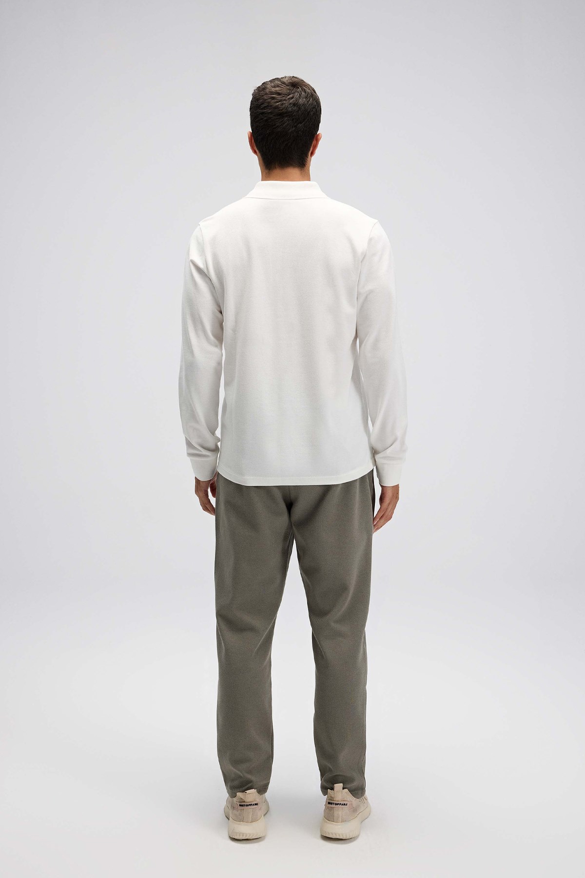 Ellesse Erkek Sweatshirt EM582-OF Beyaz