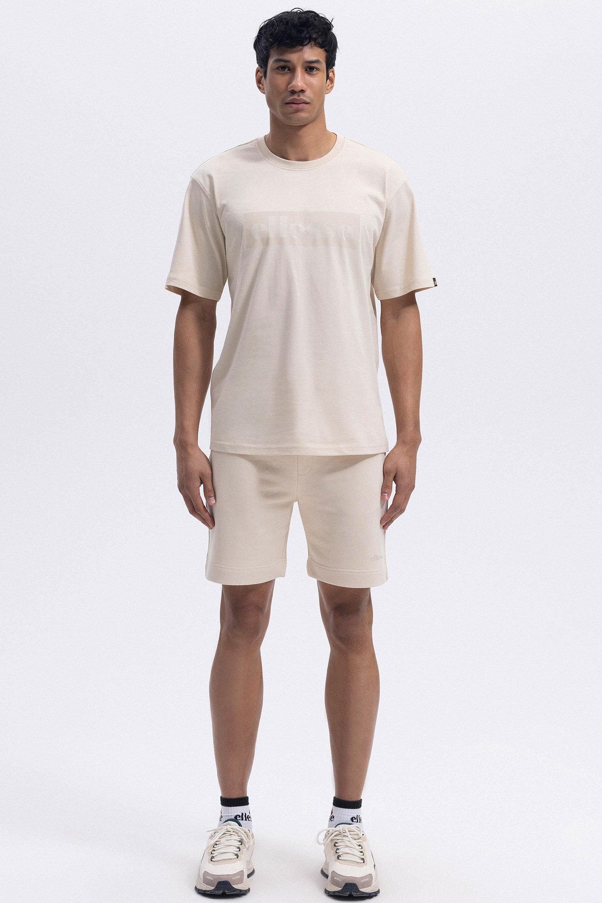 Ellesse Erkek Tişört Em589-Ecr Ekru