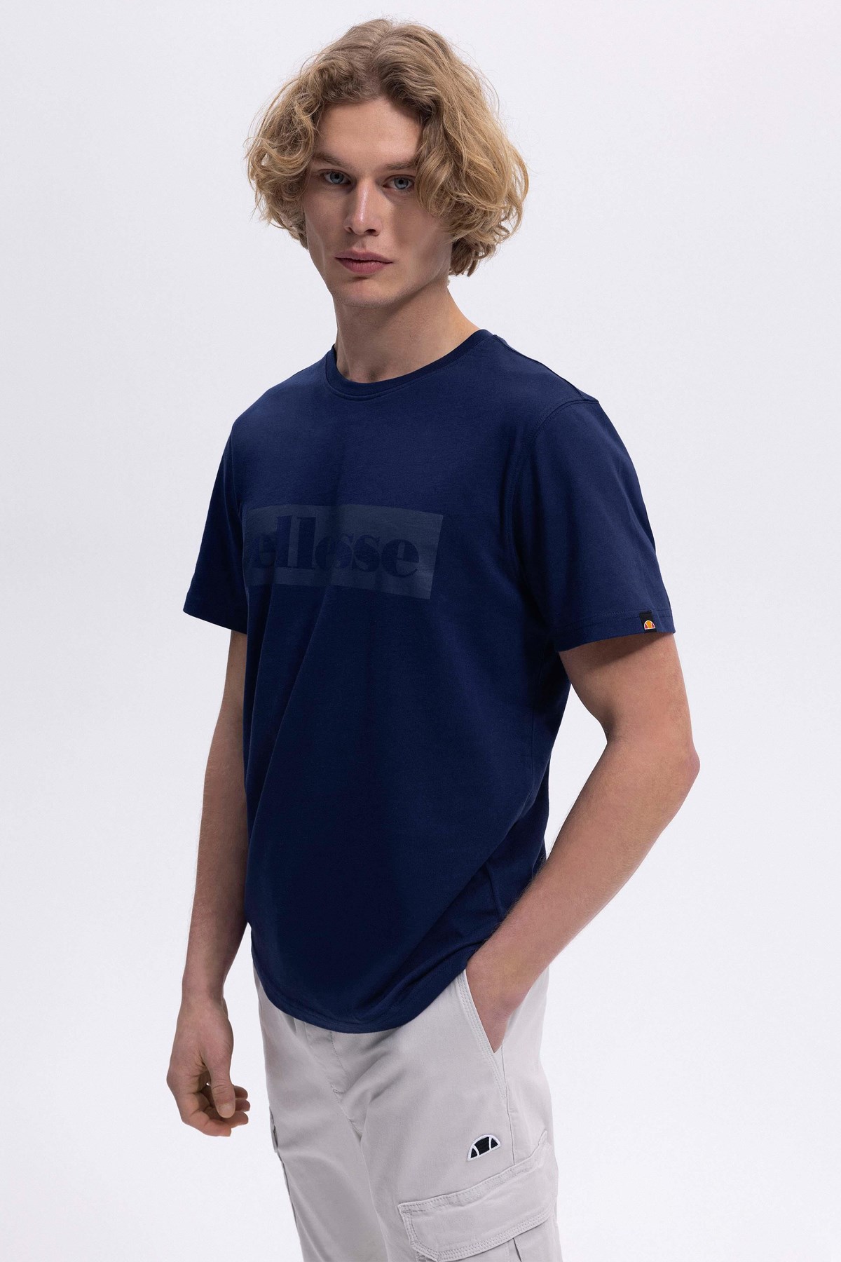 Ellesse Erkek Tişört Em589-Nv Lacivert