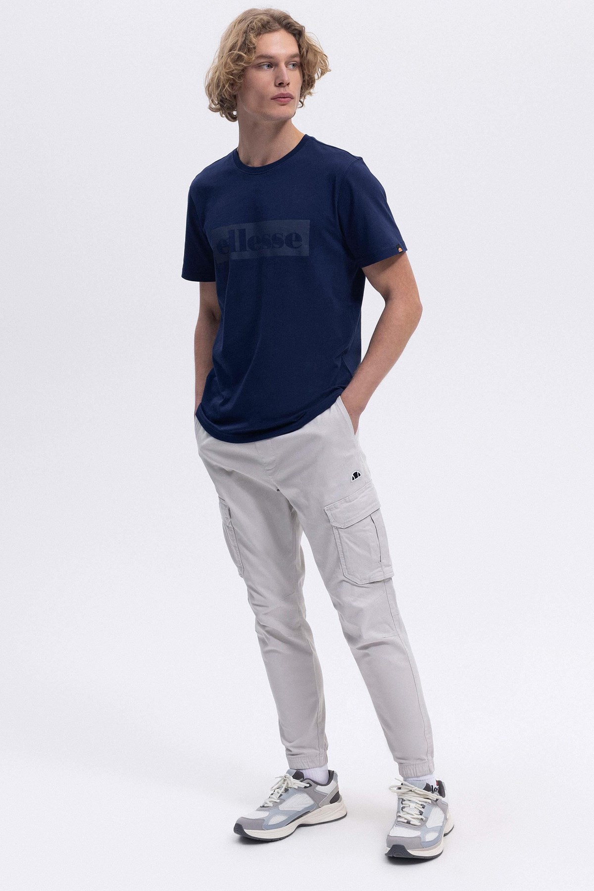 Ellesse Erkek Tişört Em589-Nv Lacivert