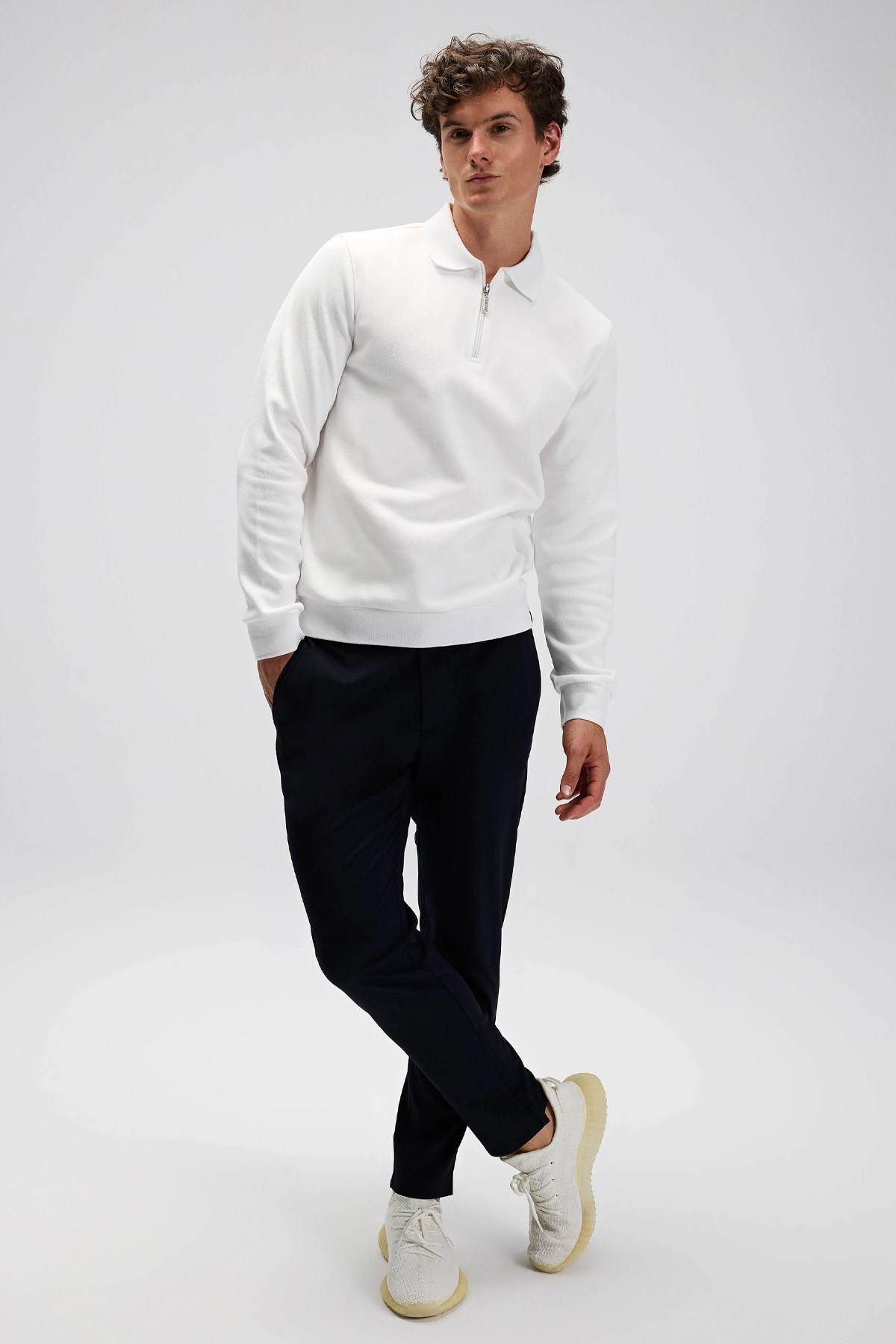 Ellesse Erkek Sweatshirt EM602-BG Bej
