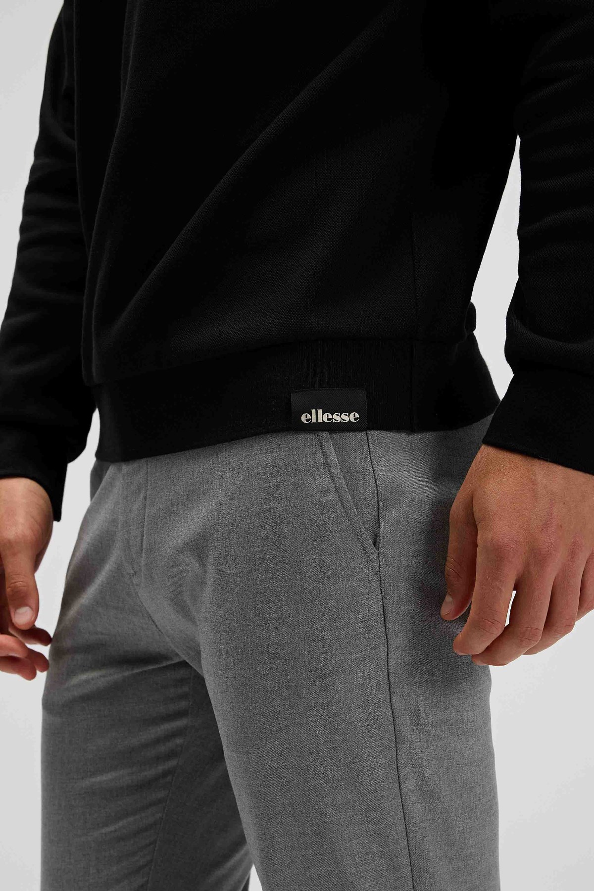 Ellesse Erkek Sweatshirt EM602-BK Siyah