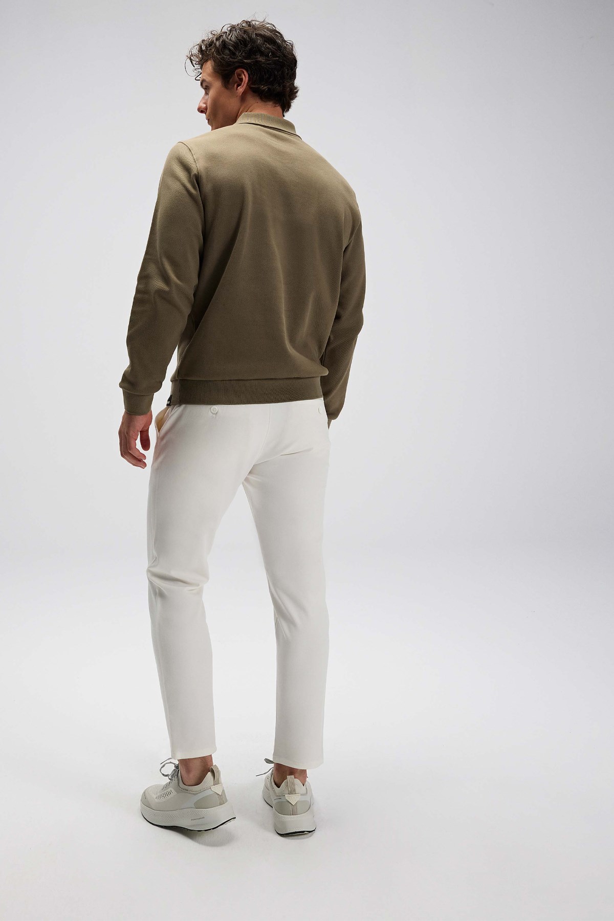 Ellesse Erkek Sweatshirt EM602-KH Haki