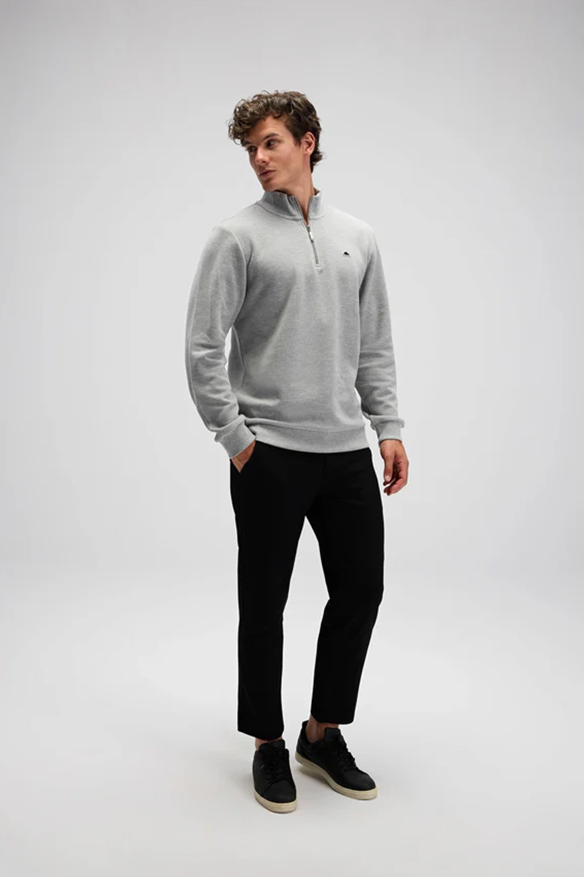 Ellesse Erkek Sweatshirt EM603-GR Gri