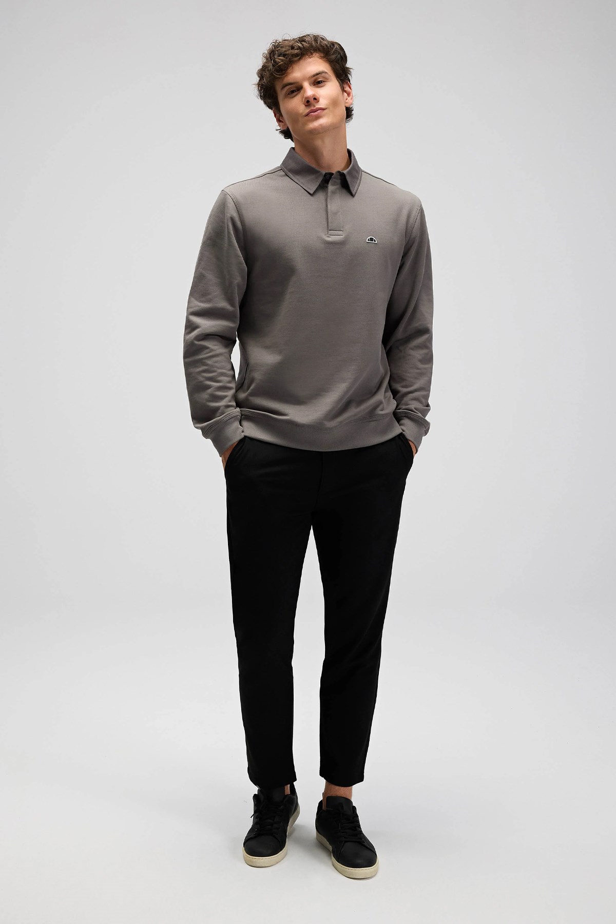 Ellesse Erkek Sweatshirt EM607-ANT Antrasit