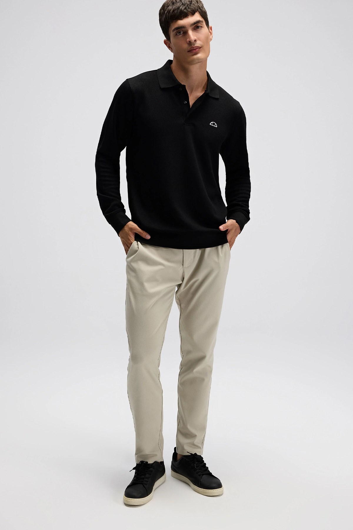 Ellesse Erkek Sweatshirt EM607-BK Siyah