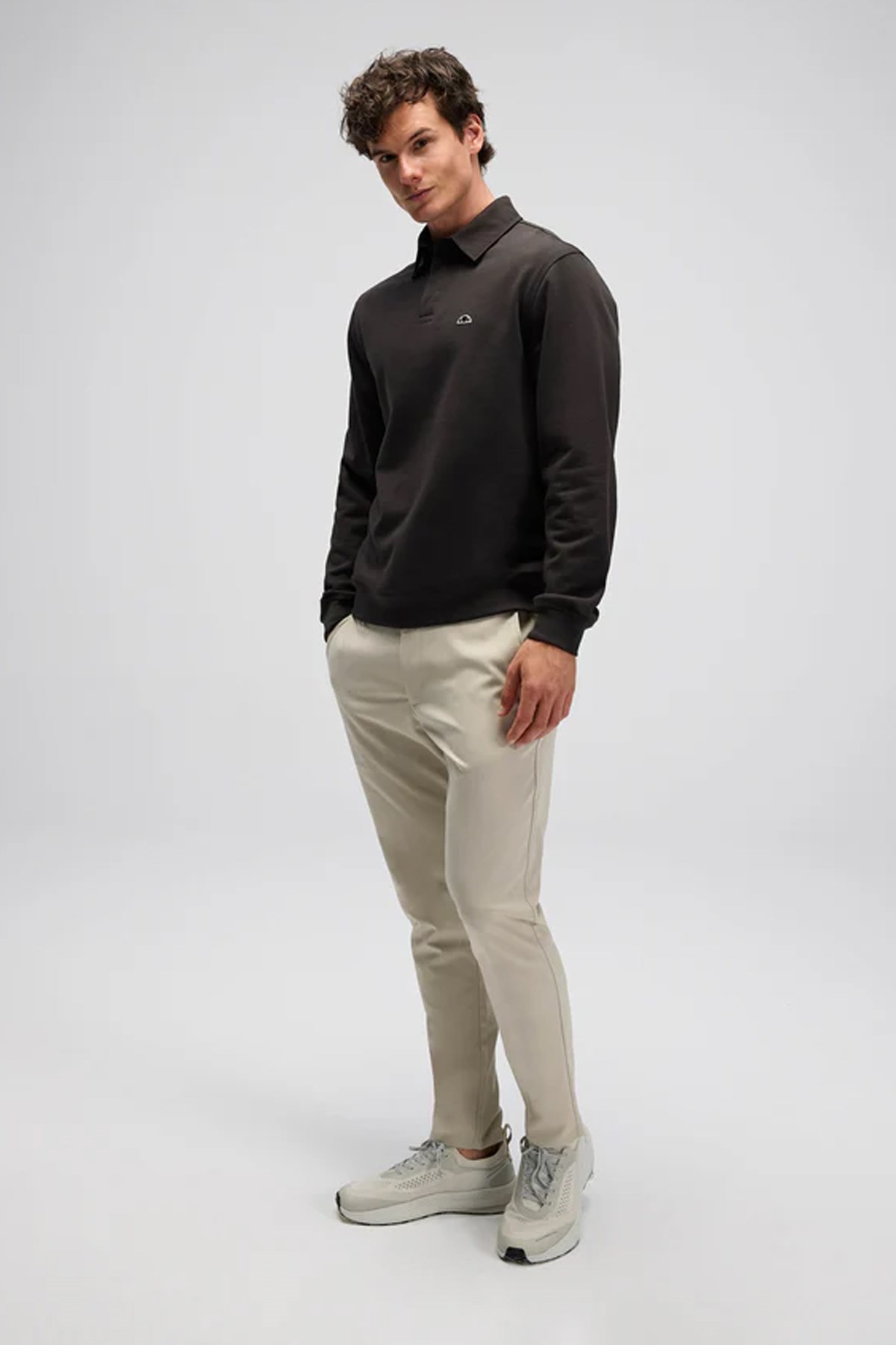 Ellesse Erkek Sweatshirt EM607-KH Haki