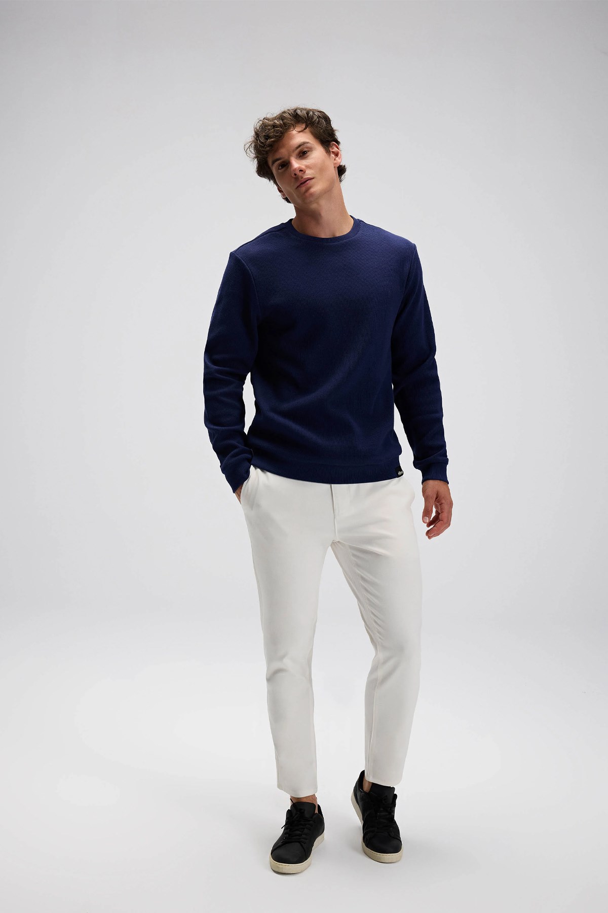 Ellesse Erkek Kazak EM615-NV Lacivert