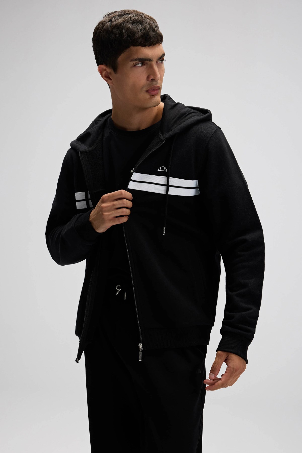Ellesse Erkek Sweatshirt EM617-BK Siyah