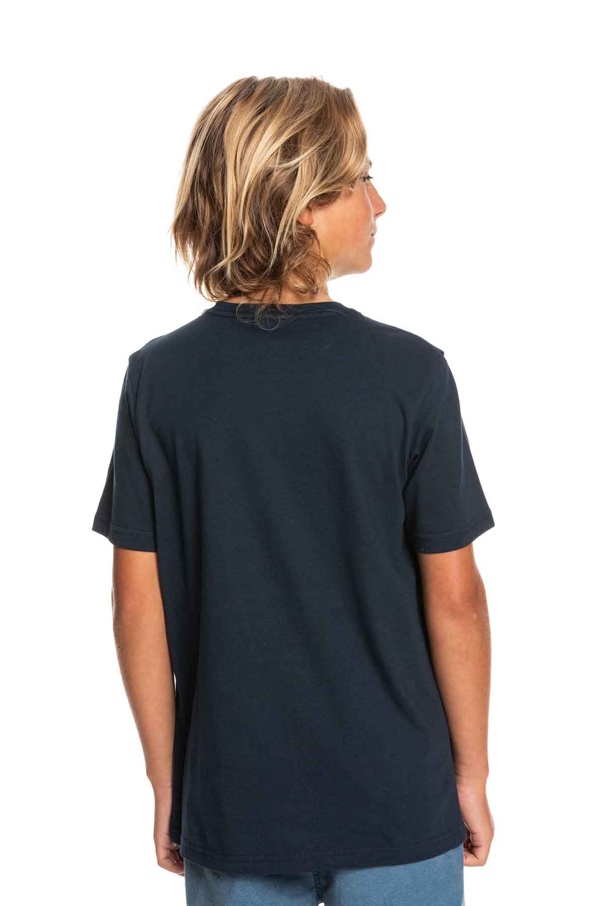 Quiksilver Skull Trooper Çocuk Tişört EQBZT04419 Lacivert