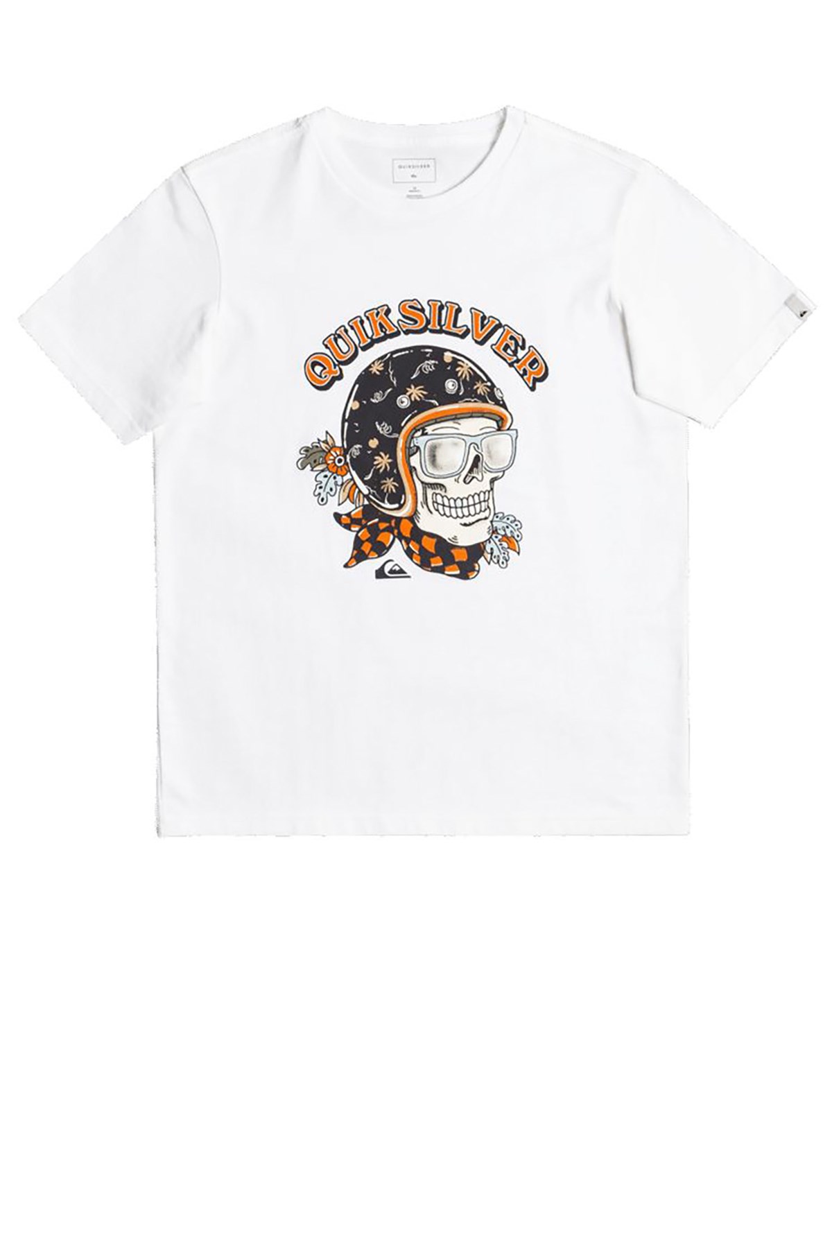 Quiksilver Skull Trooper Çocuk Tişört EQBZT04419 Beyaz