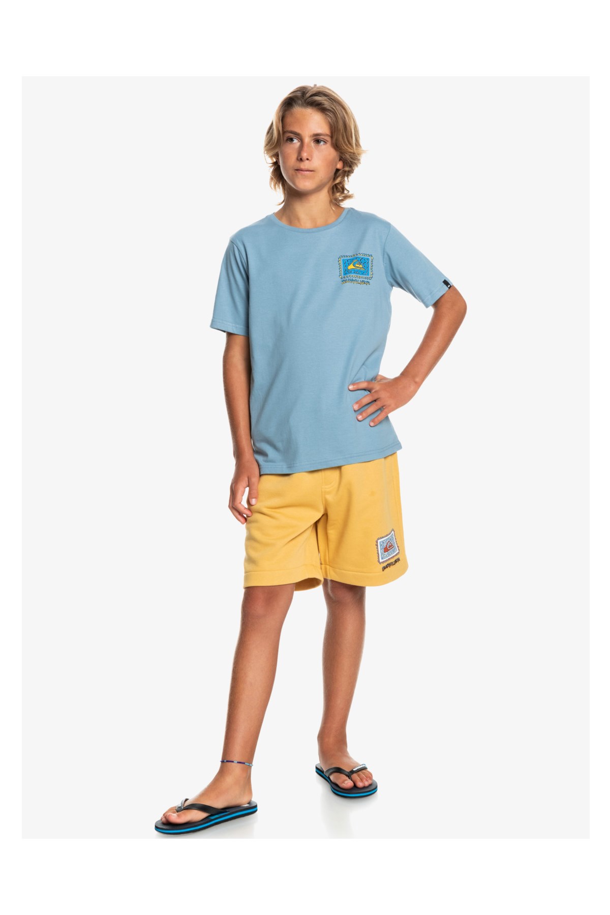 Quiksilver Radical Roots Çocuk Tişört EQBZT04427 Lacivert