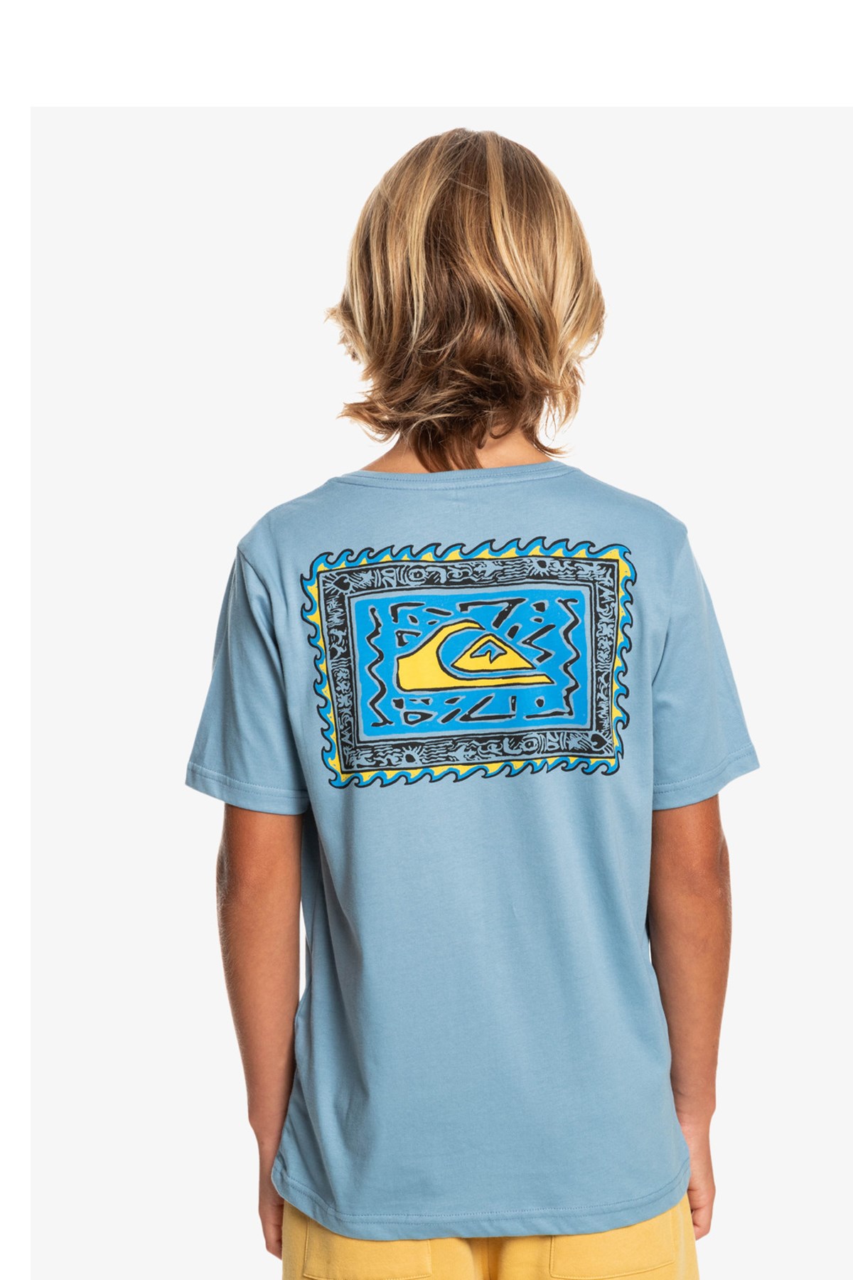 Quiksilver Radical Roots Çocuk Tişört EQBZT04427 Lacivert