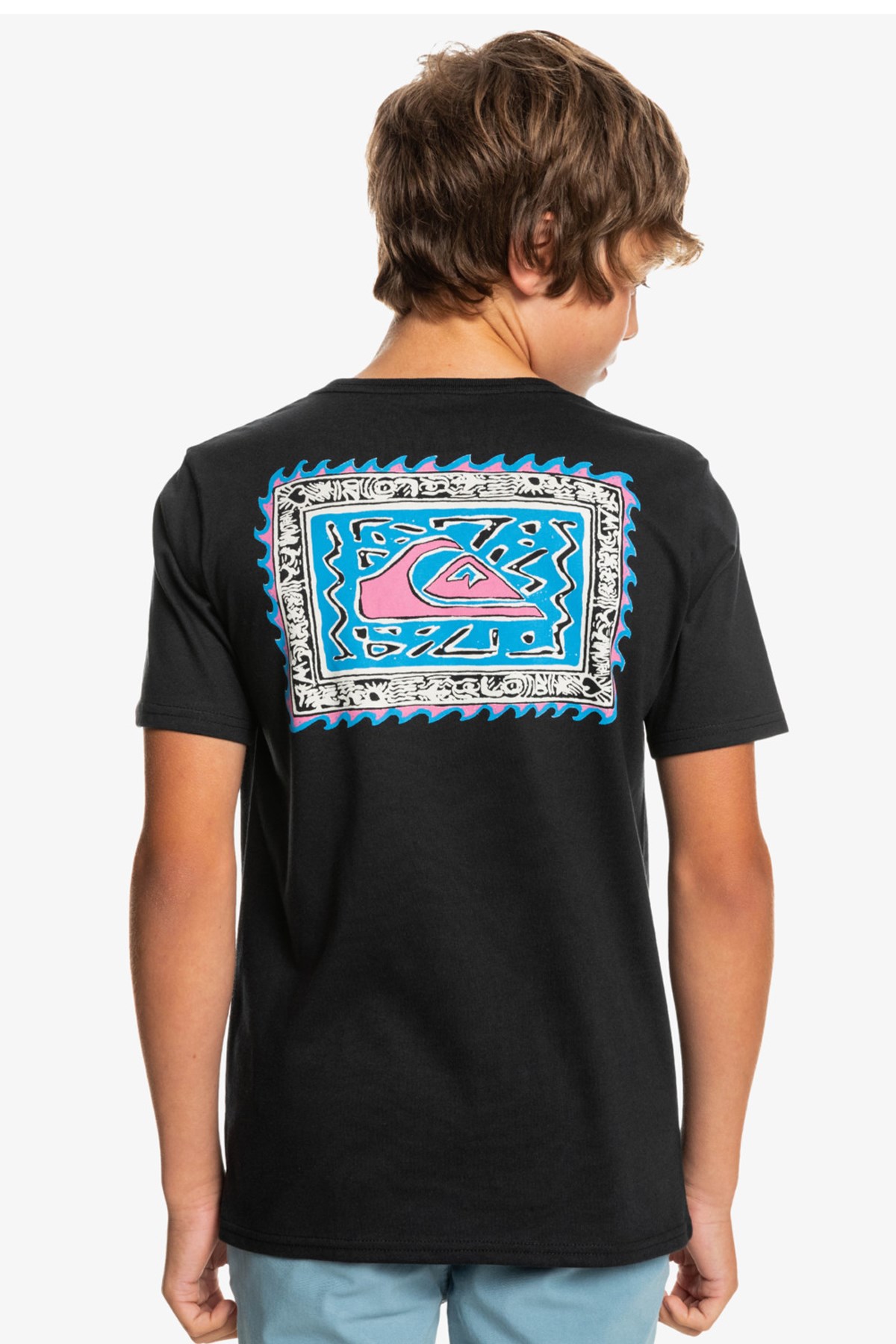Quiksilver Radical Roots Çocuk Tişört EQBZT04427 Siyah