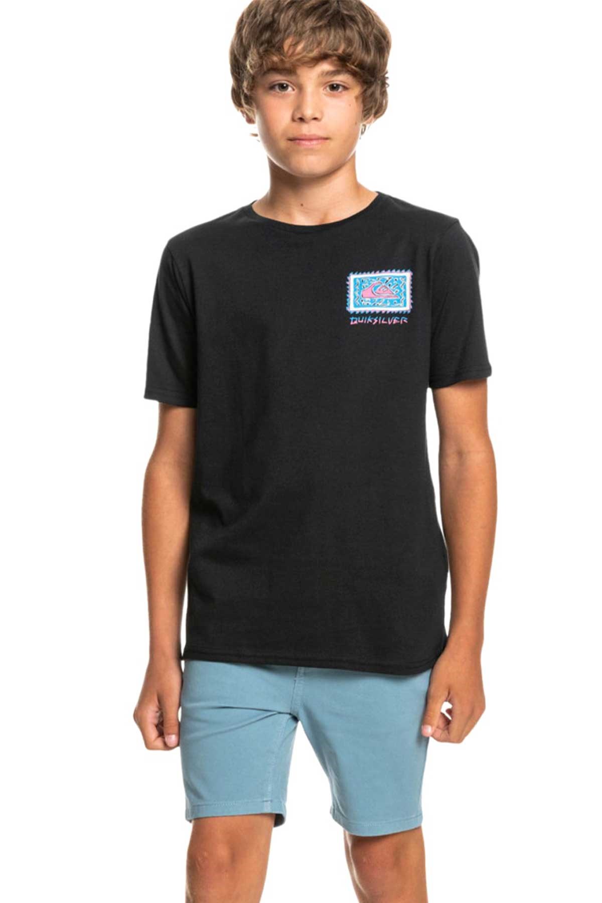 Quiksilver Radical Roots Çocuk Tişört EQBZT04427 Siyah