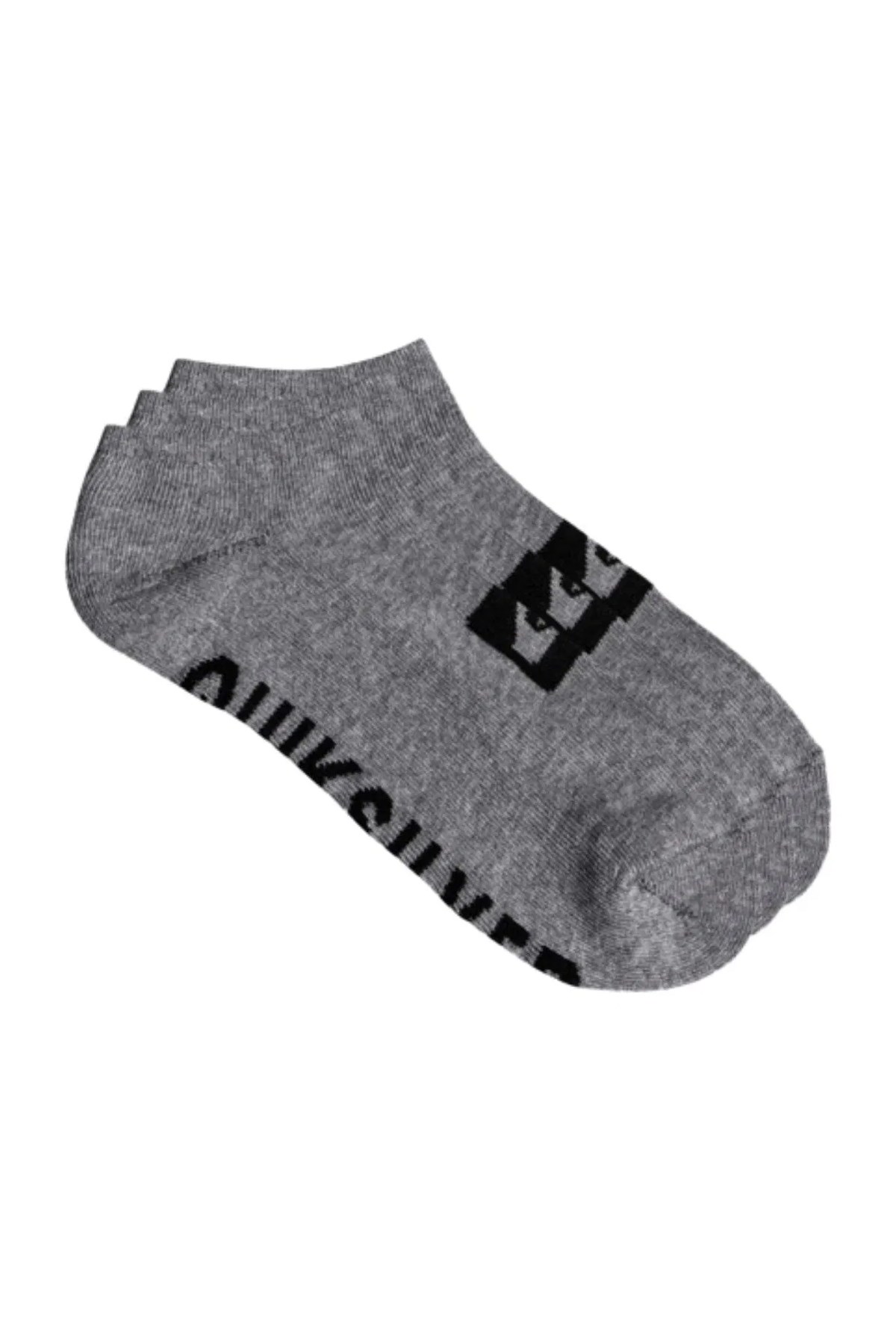 Quiksilver 3 Ankle Pack Erkek Çorap Gri