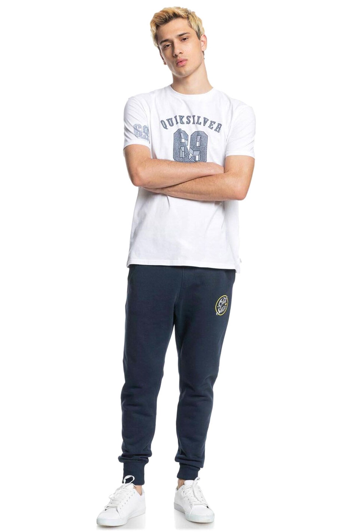 Quiksilver Sportsline Block Slim Trackpan EQYFB03248-BYJ0 Lacivert