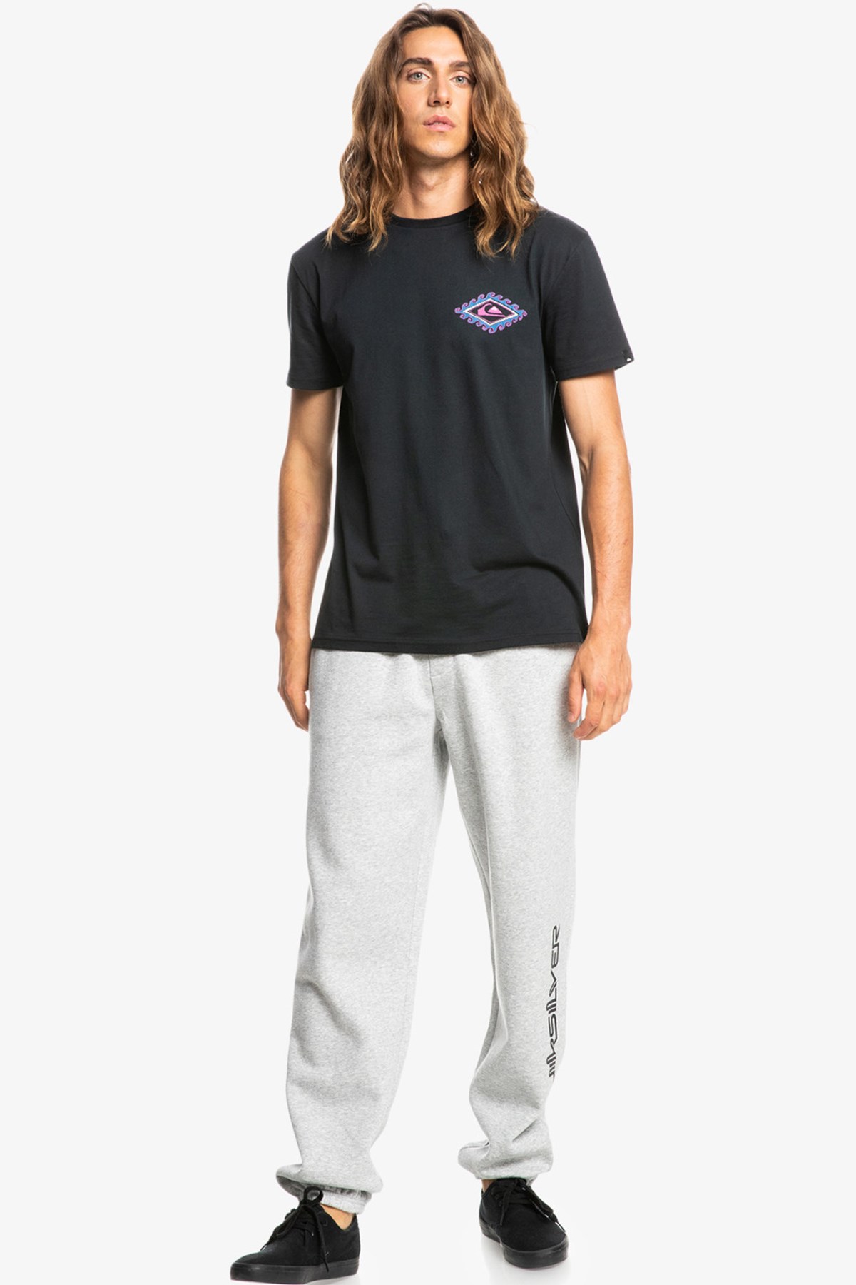 Quiksilver Trackpant Screen Erkek Eşofman Alt EQYFB03260 Gri