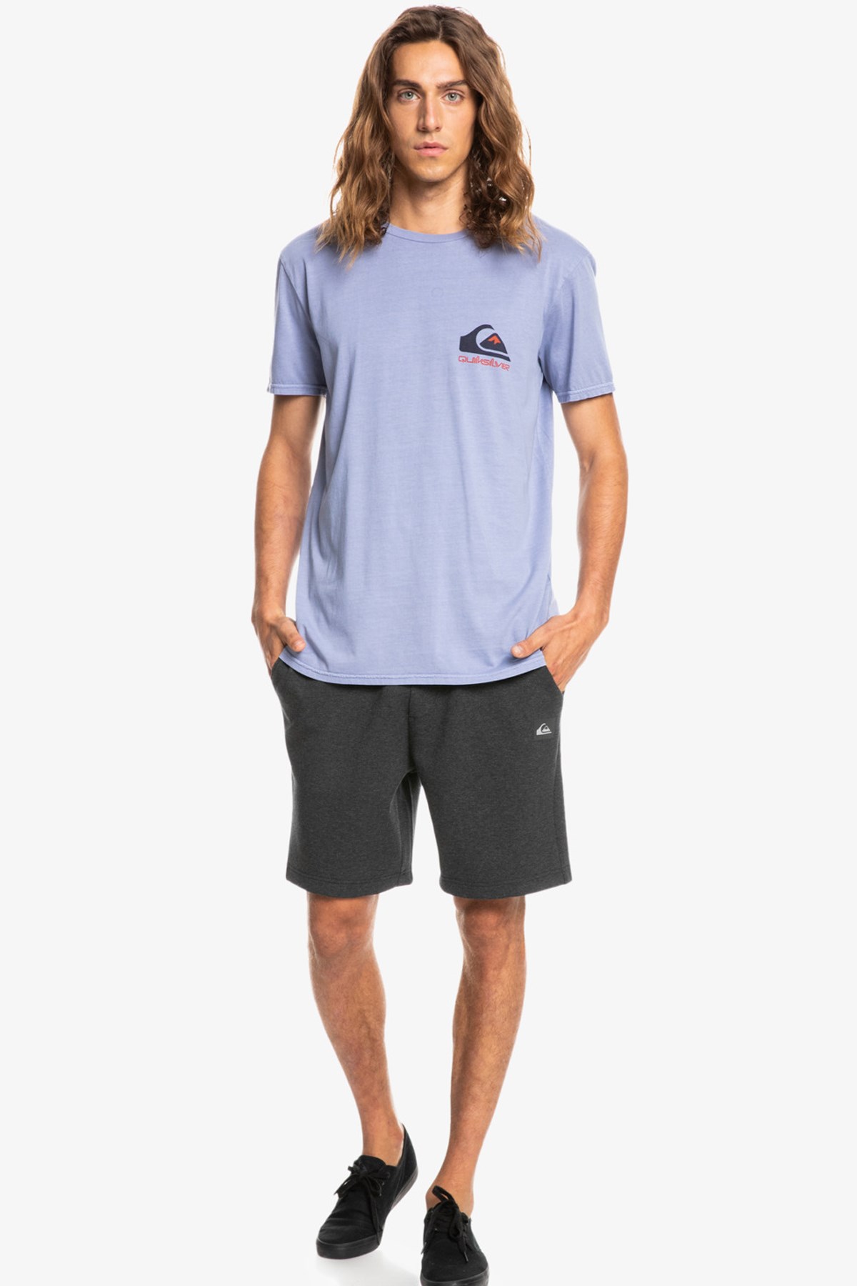 Quiksilver Stepoff Erkek Şort EQYFB03269 Gri